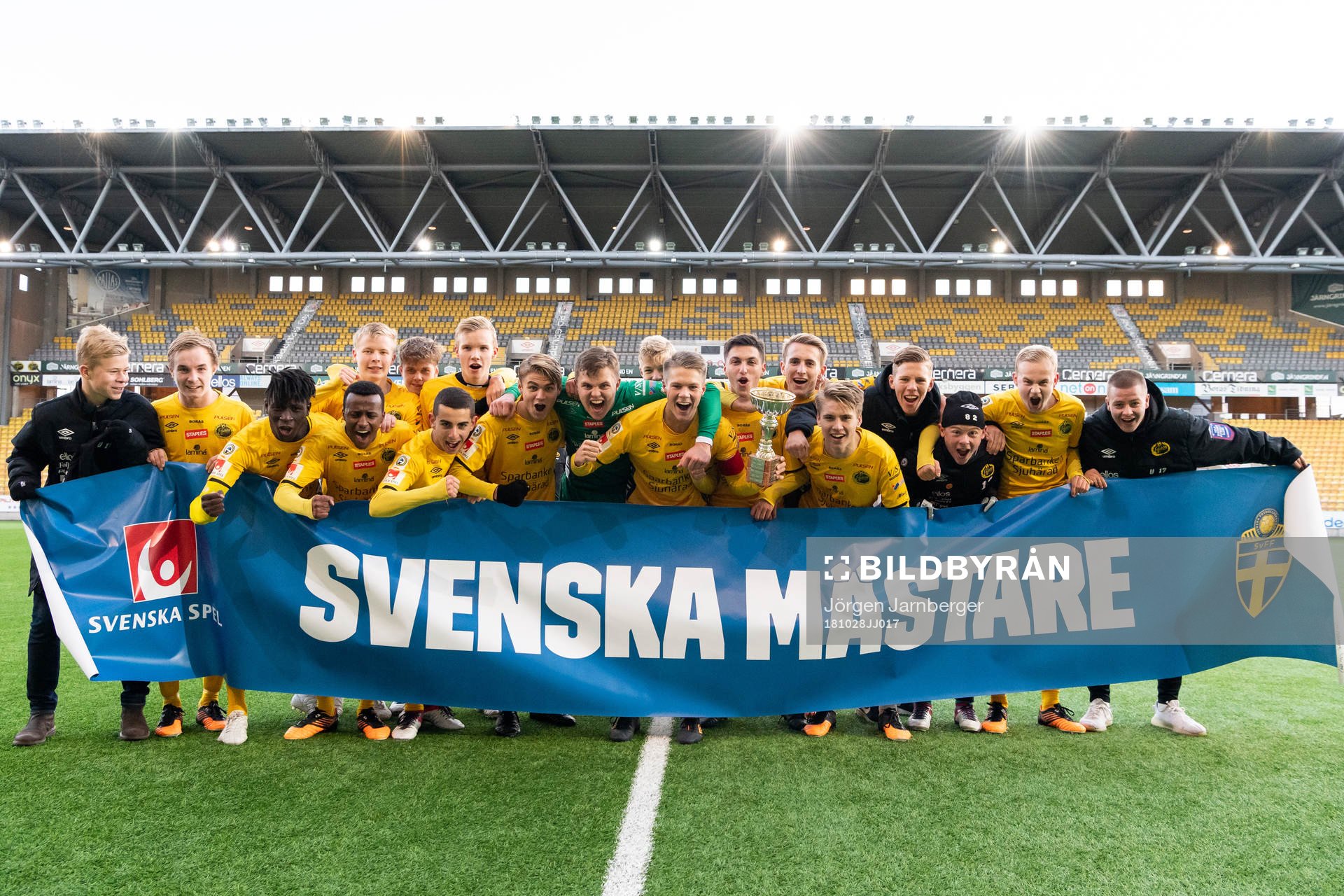 Elfsborgs spelare jublar