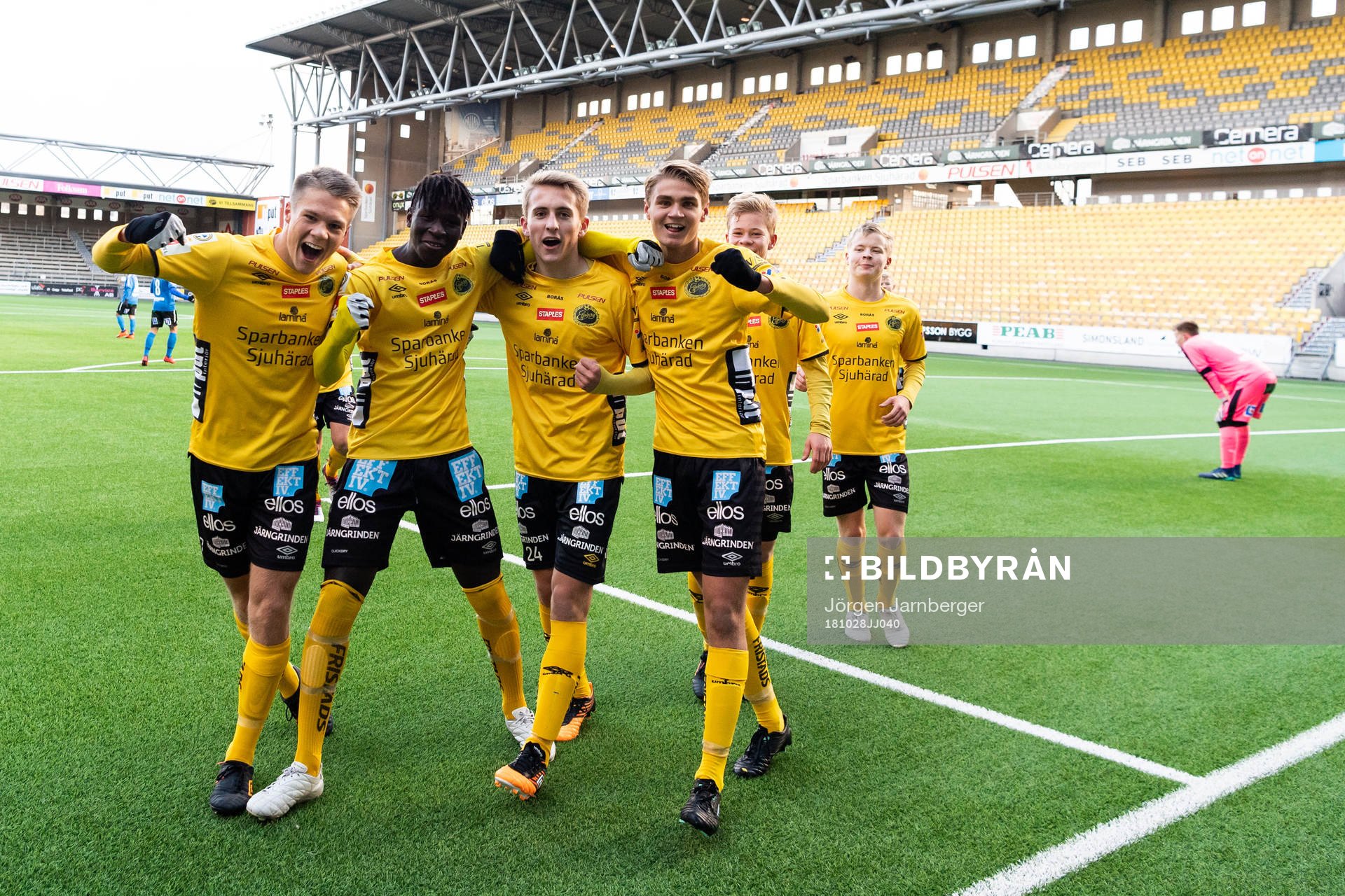 Elfsborgs Gustav Broman, Musa M'Benga, Jack Cooper Love och