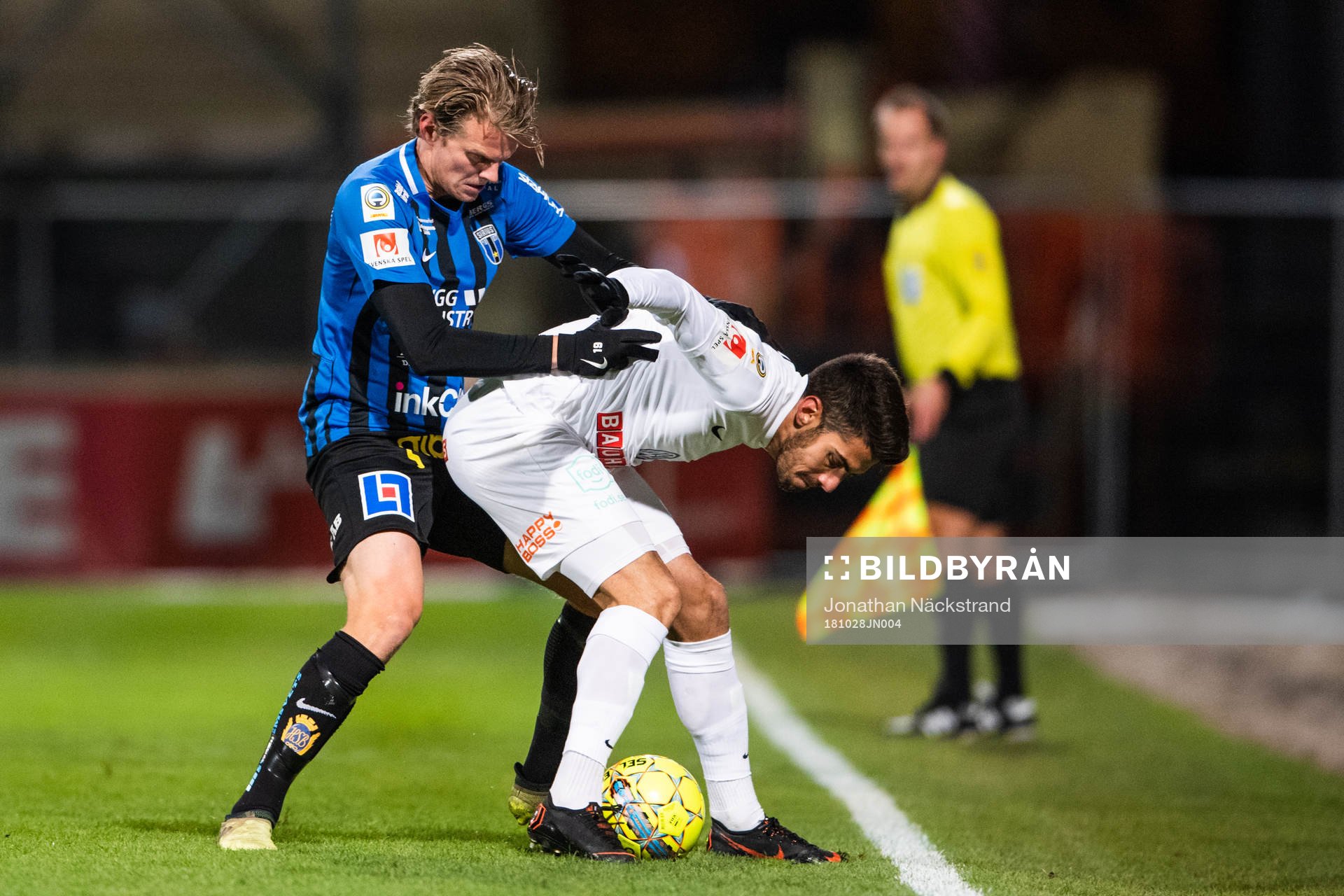 Sirius Tim Björkström och Brommapojkarnas Antonio Nieves