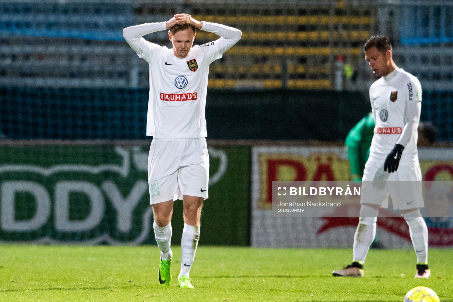 Brommapojkarnas Tim Söderström deppar