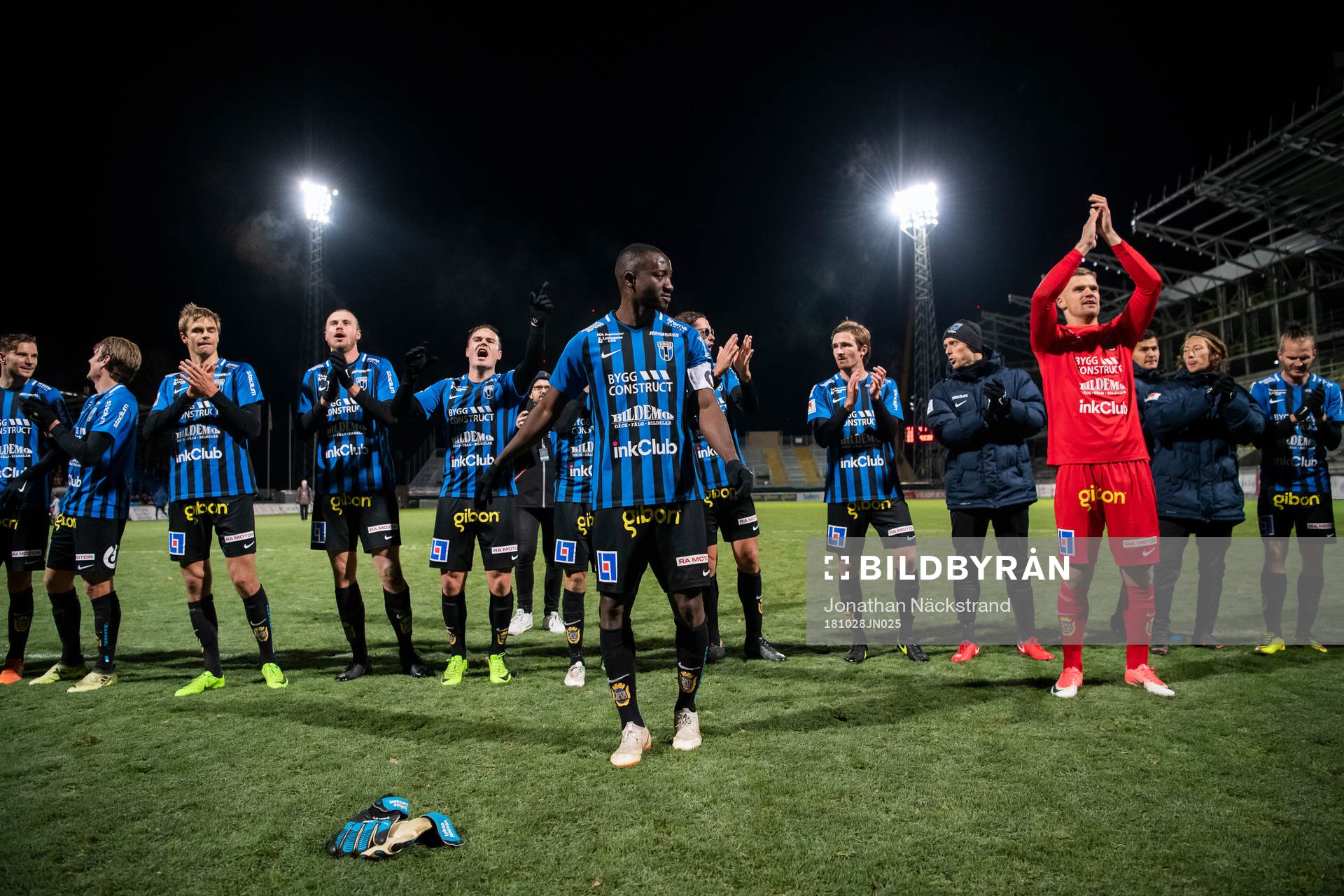 Sirius spelare tackar publiken