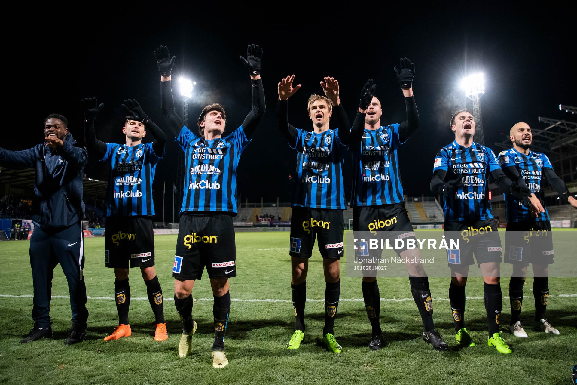 Sirius spelare tackar publiken