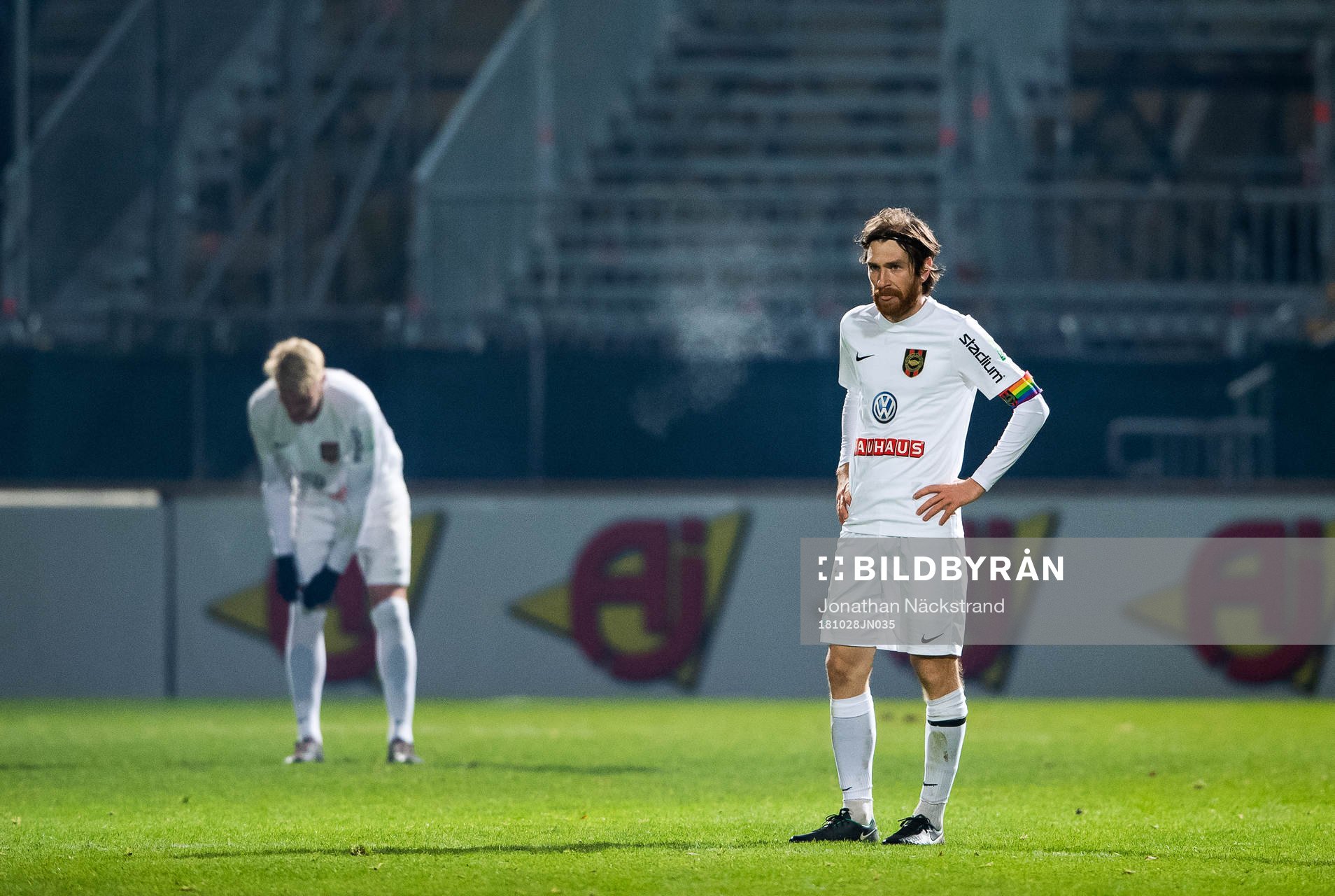 Brommapojkarnas Markus Gustafsson deppar