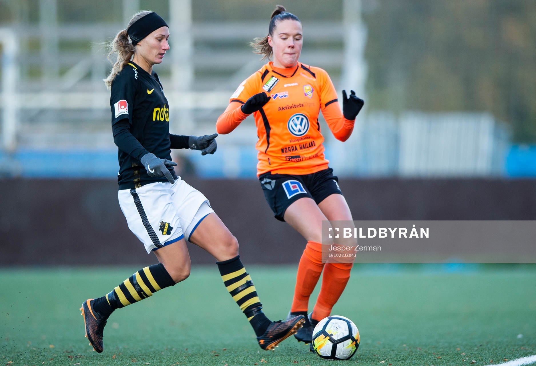 s Matilda Rosqvist och Kungsbackas Ida Pettersson