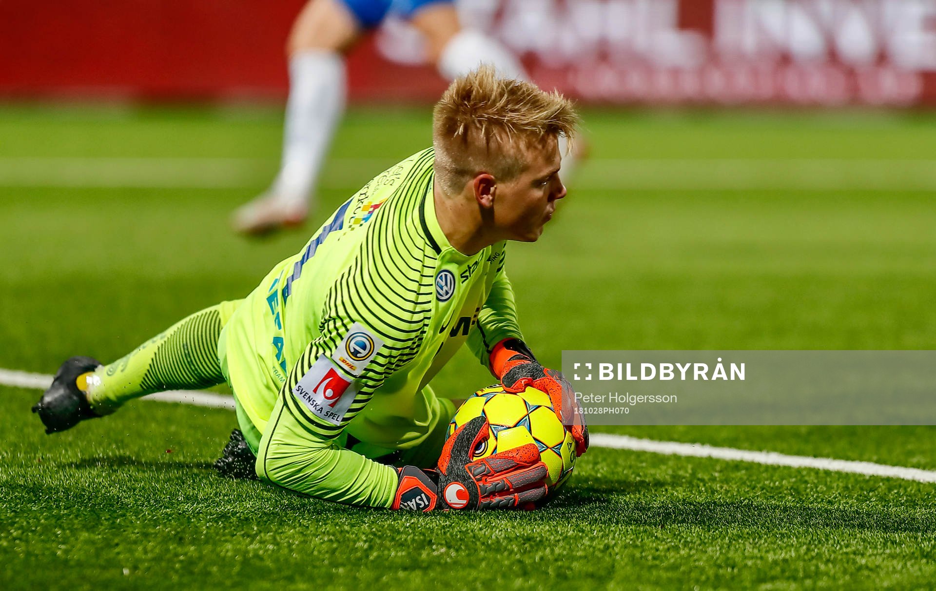 Norrköpings målvakt Isak Pettersson