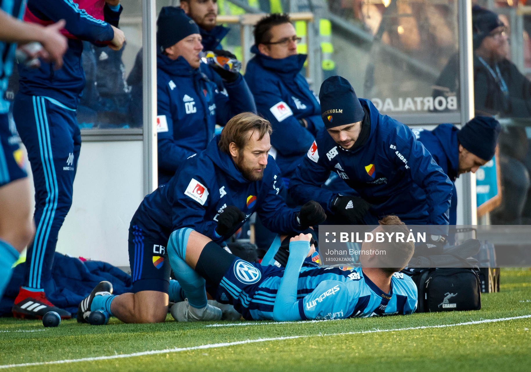 Djurgårdens Fredrik Ulvestad är skadad