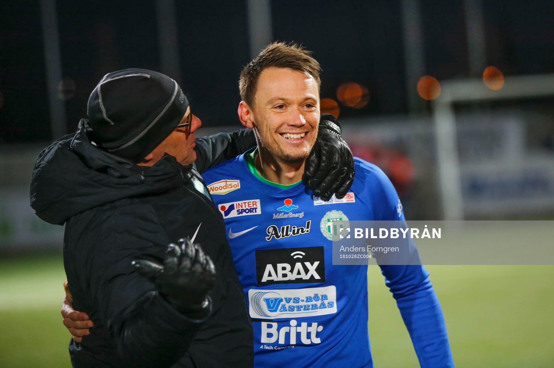 Västerås assisterande tränare Joacim Gunnarsson och
