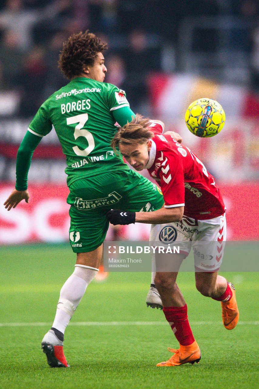 Hammarbys Neto Borges och Kalmars Isak Magnusson