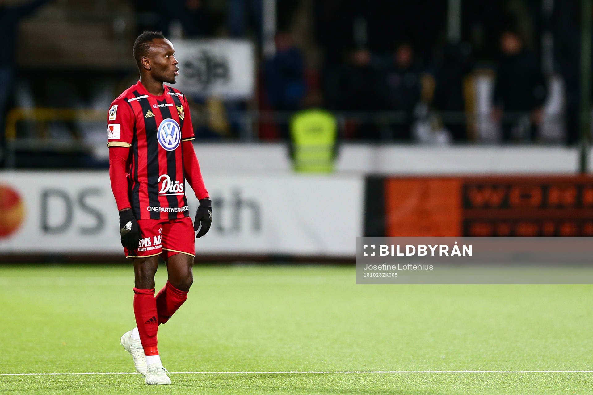 Östersunds Samuel Laryea Mensiro deppar