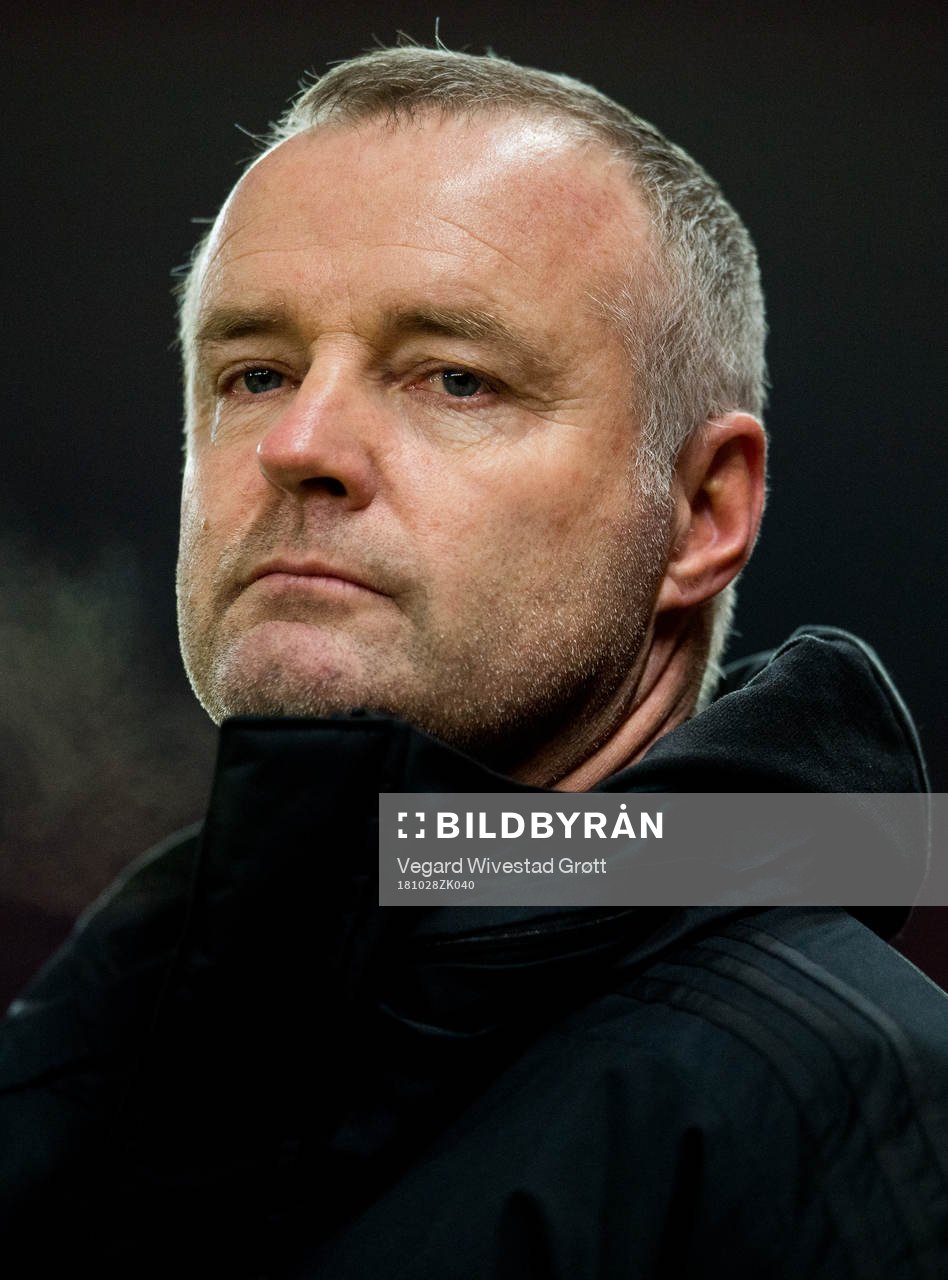Rini Coolen, head coach of Rosenborg