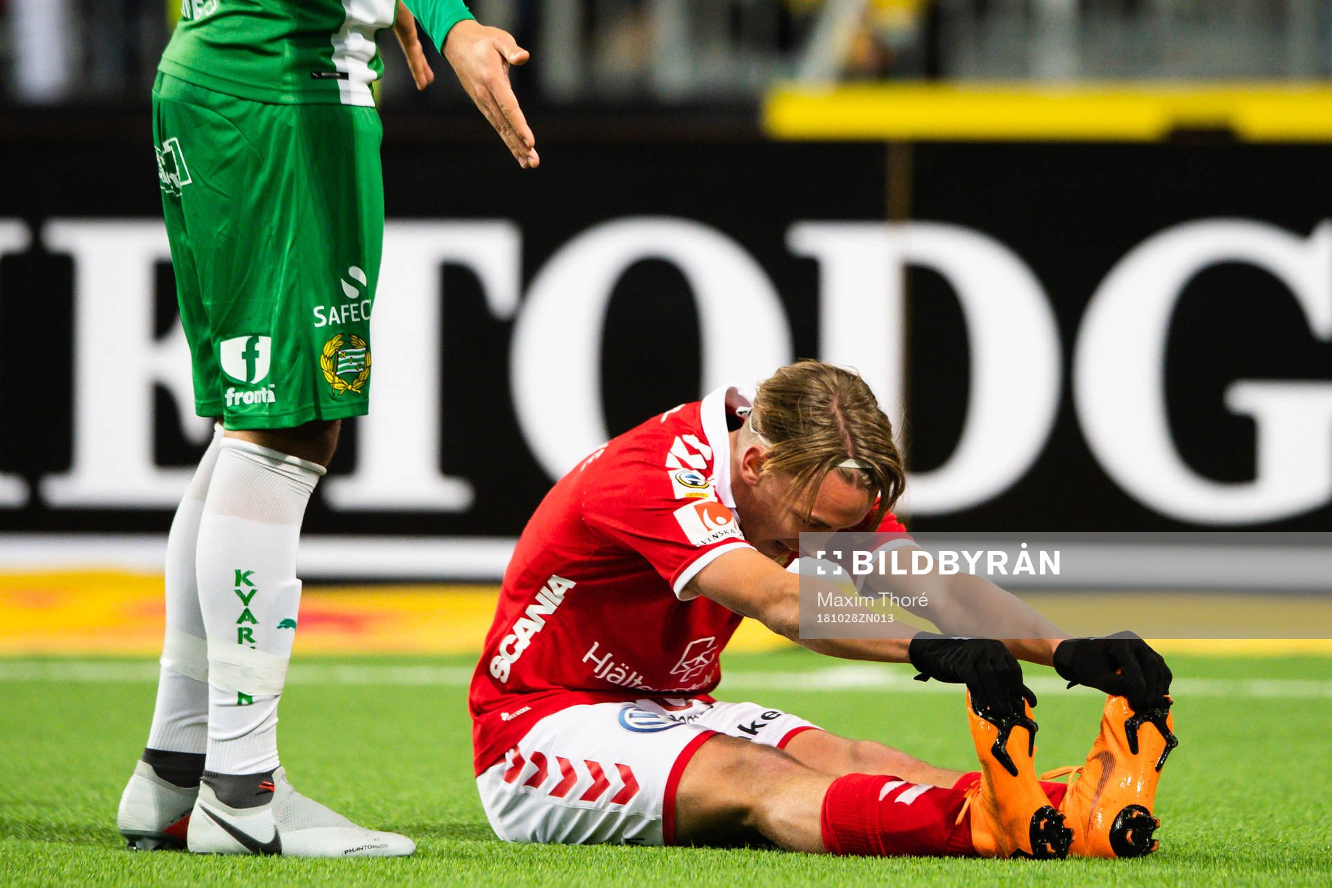 Kalmars Isak Magnusson har ont