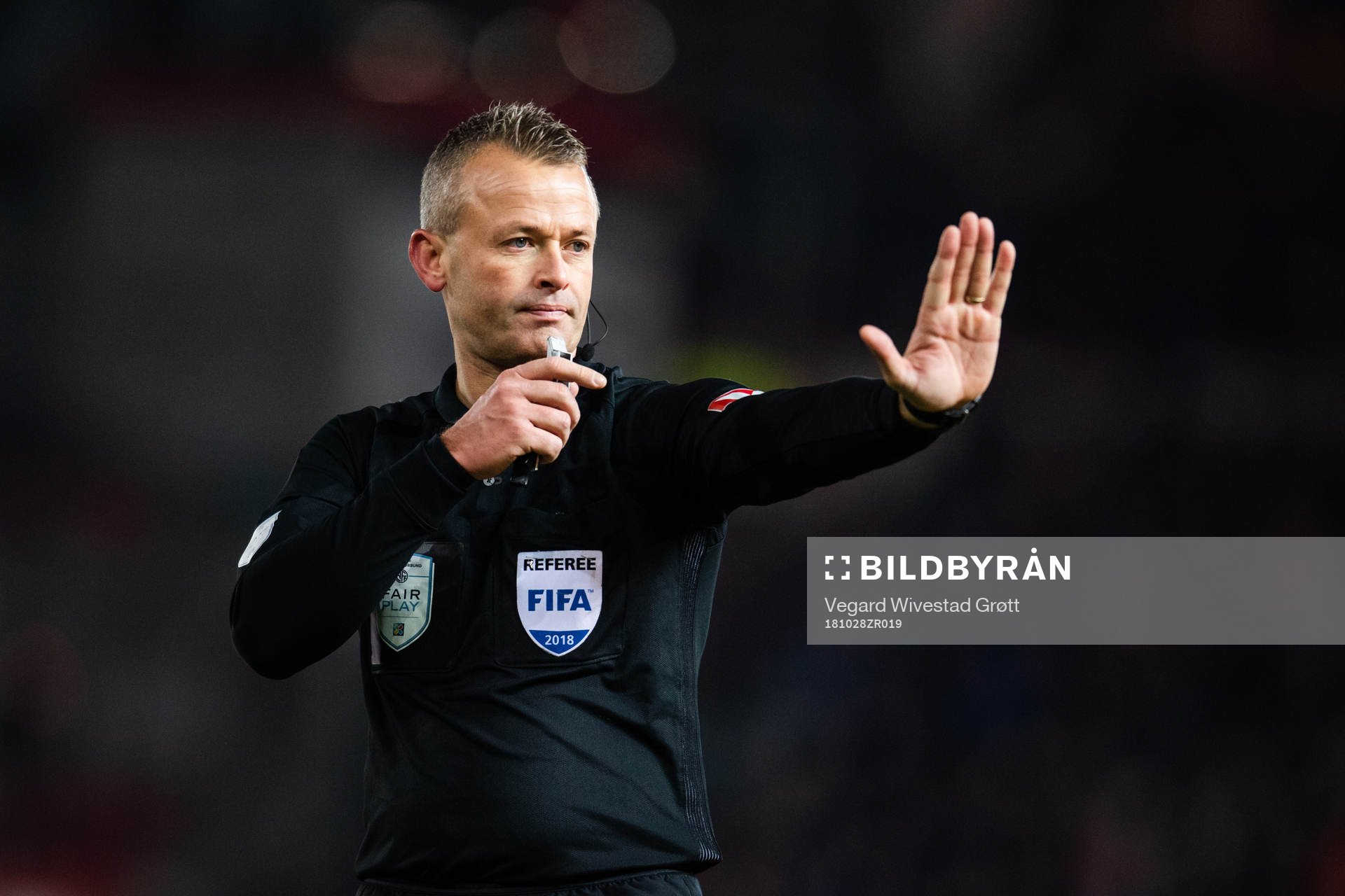 Svein Oddvar Moen, referee