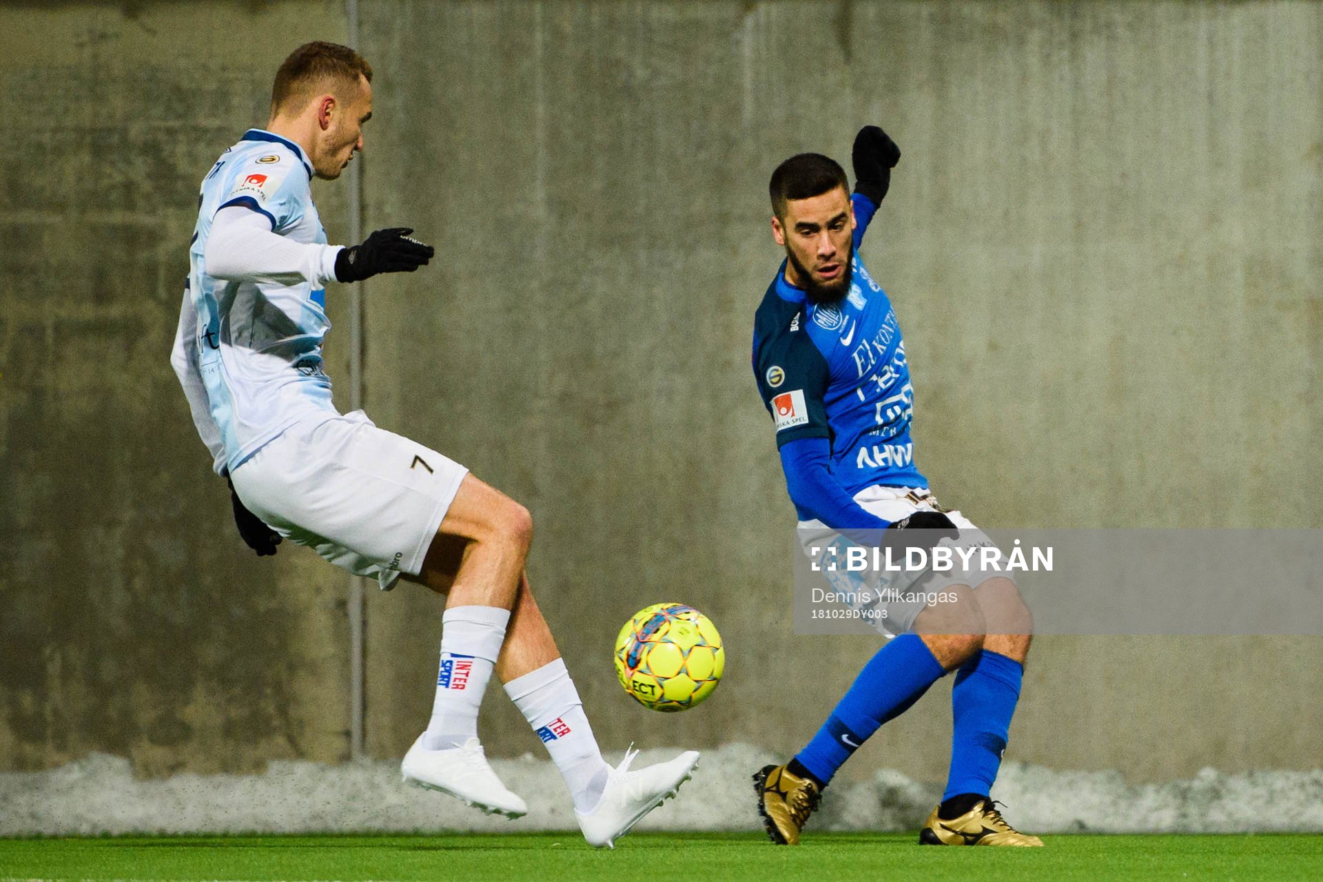 Norrbys Jasen Khayat och Gefles Piotr Johansson