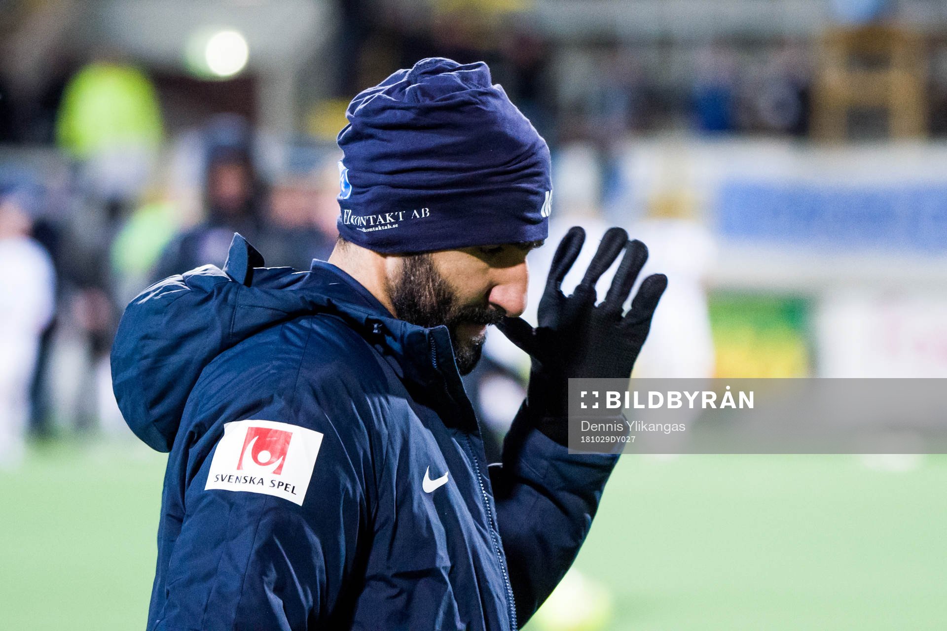 Norrbys tränare Mohammed Ali Khan deppar