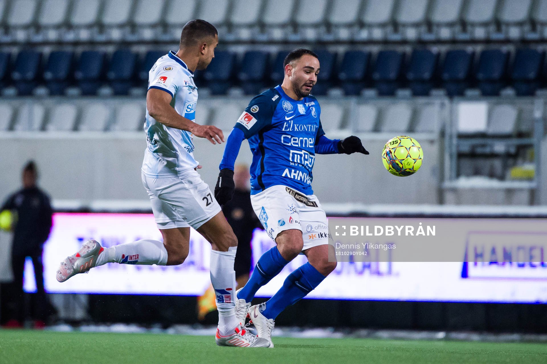 Norrbys Abdelrahman Saidi och Gefles Netan Sansara