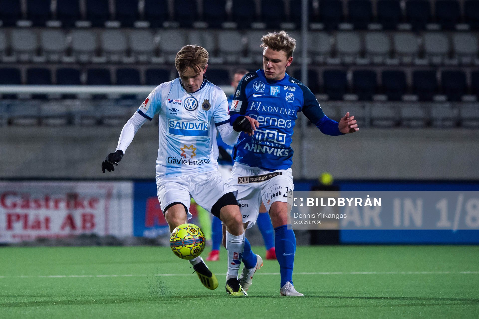 Gefles Jacob Ortmark och Norrbys Adam Eriksson