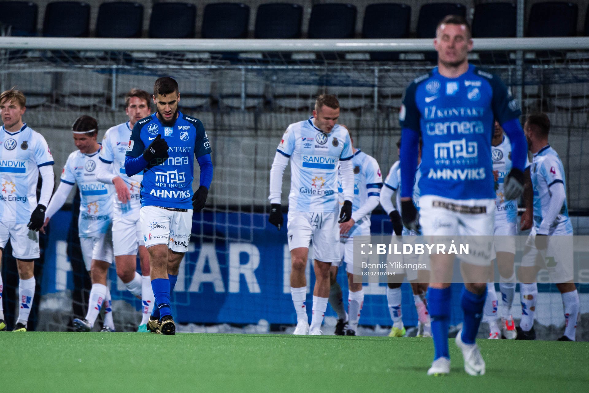 Norrbys Jasen Khayat och Nino Osmanagic deppar