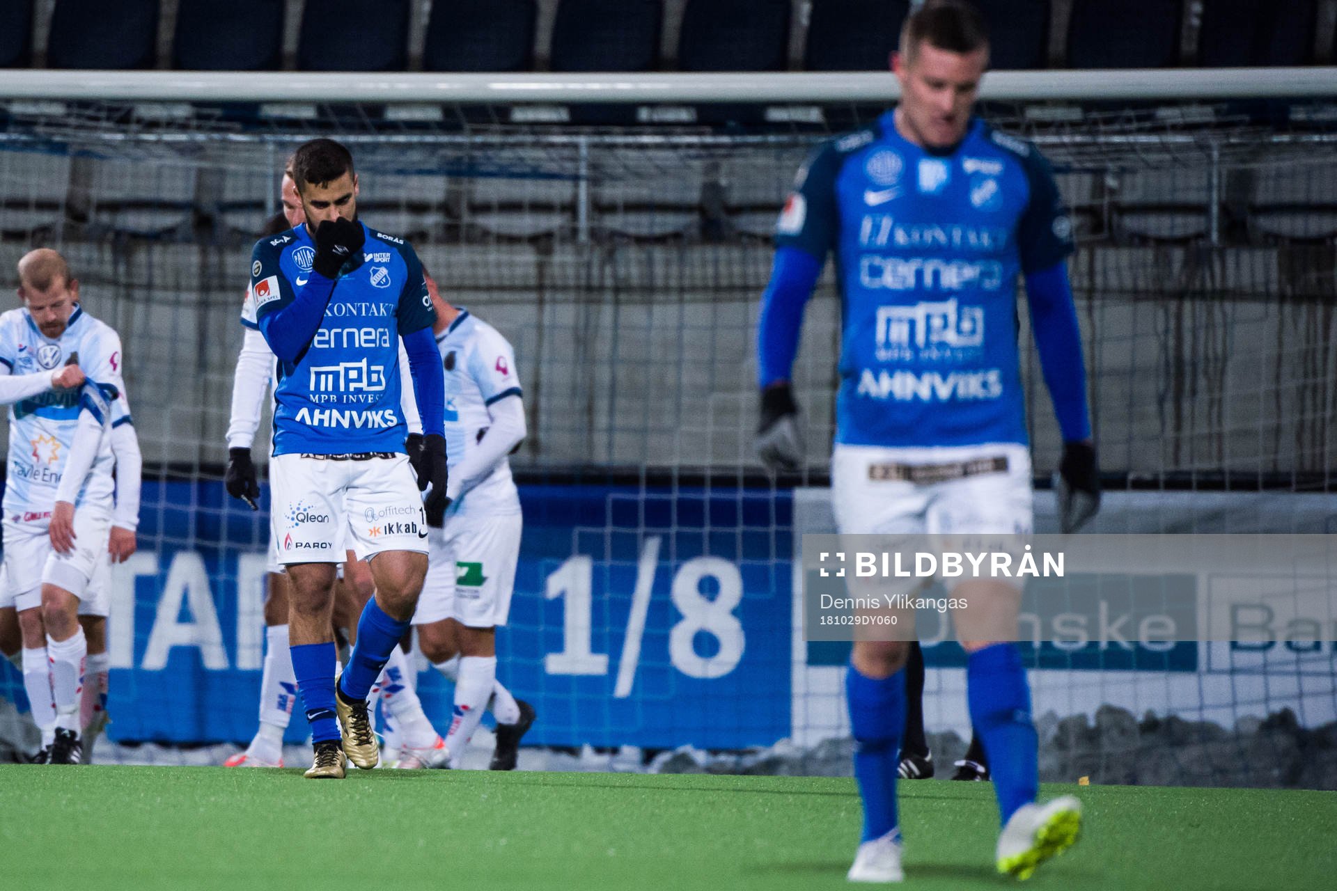 Norrbys Jasen Khayat och Nino Osmanagic deppar