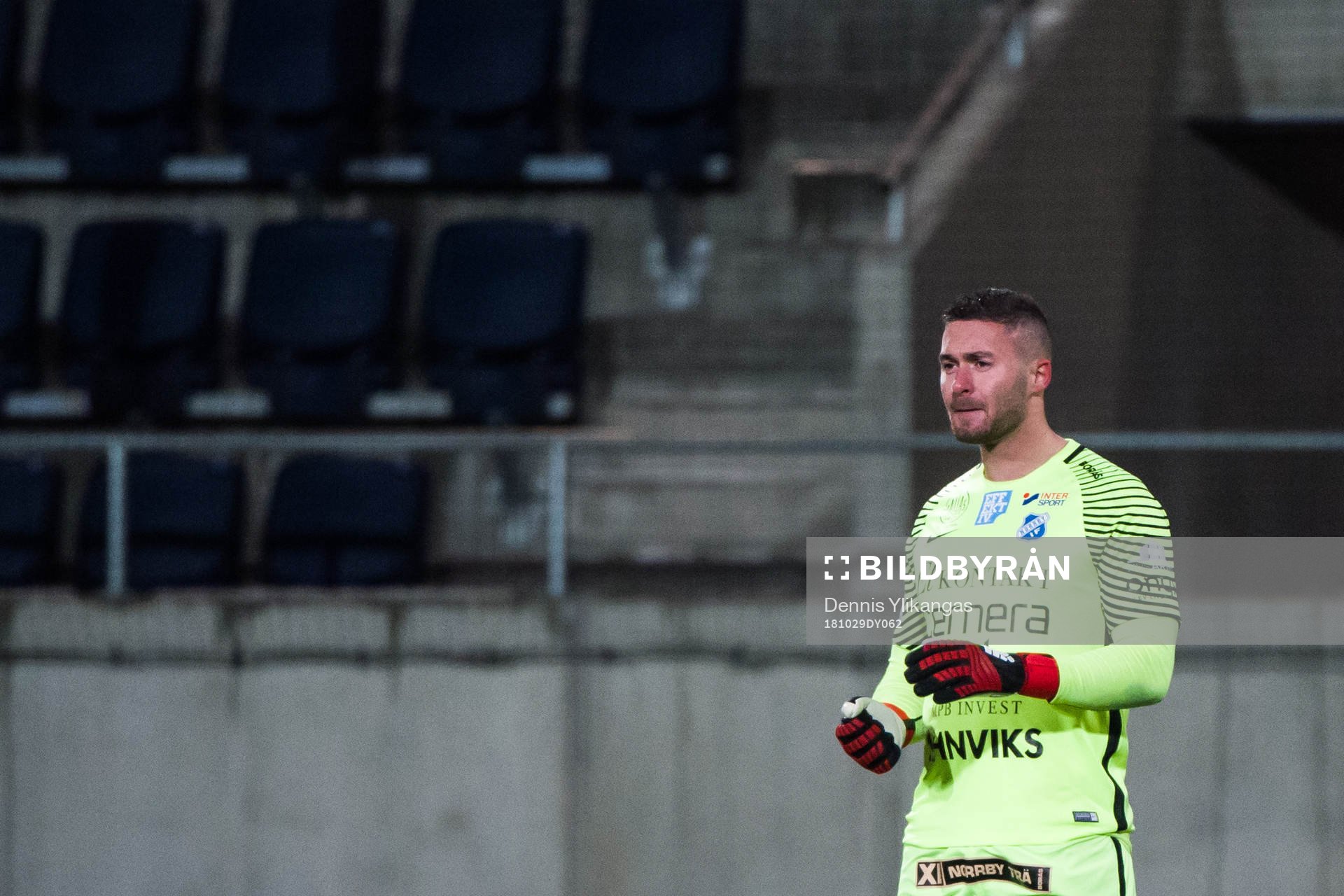 Norrbys målvakt Mergim Krasniqi