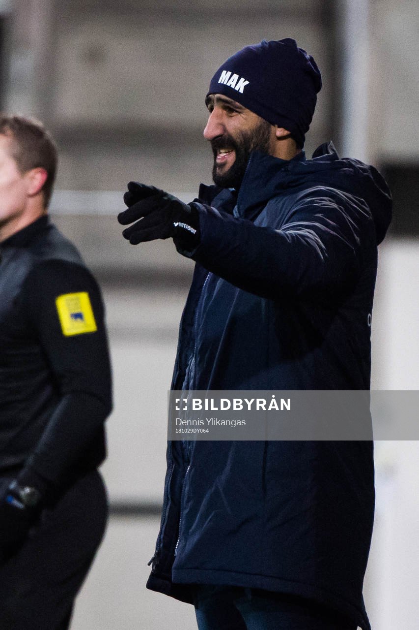 Norrbys tränare Mohammed Ali Khan