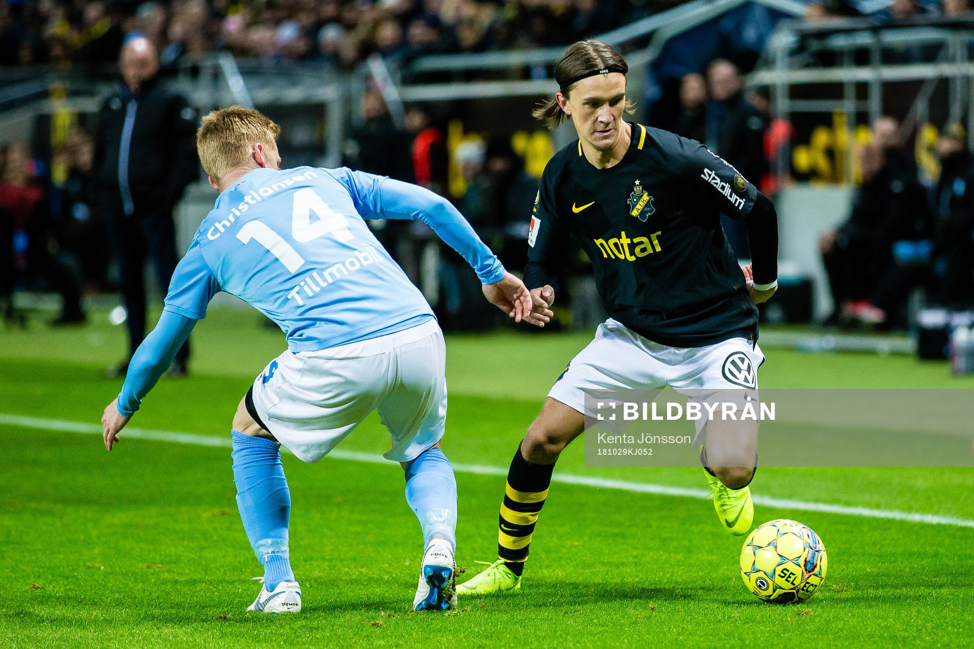 s Kristoffer Olsson och Malmö FFs Anders Christiansen