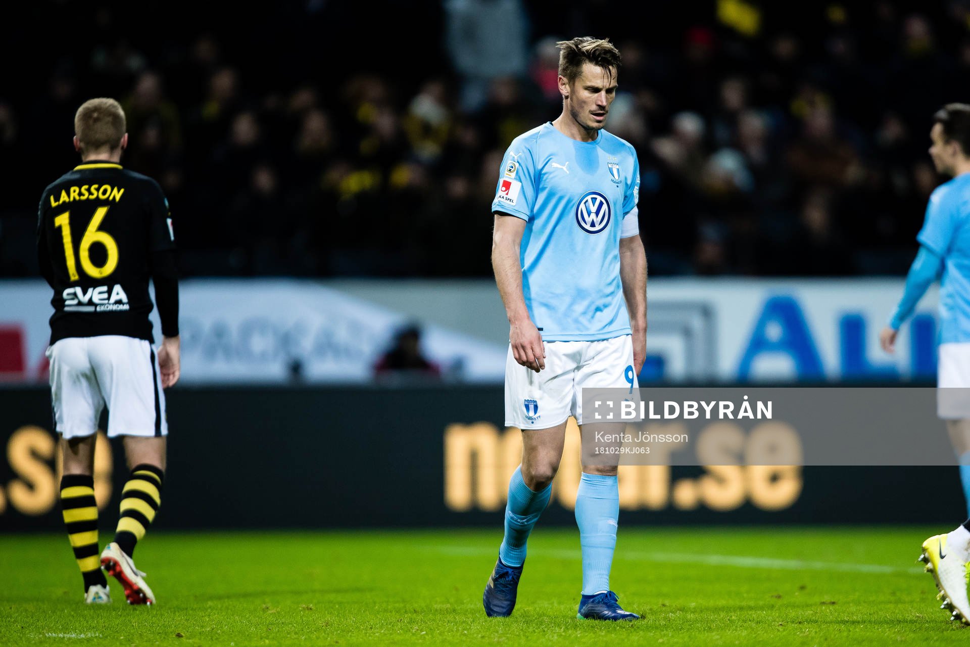 Malmö FFs Markus Rosenberg deppar