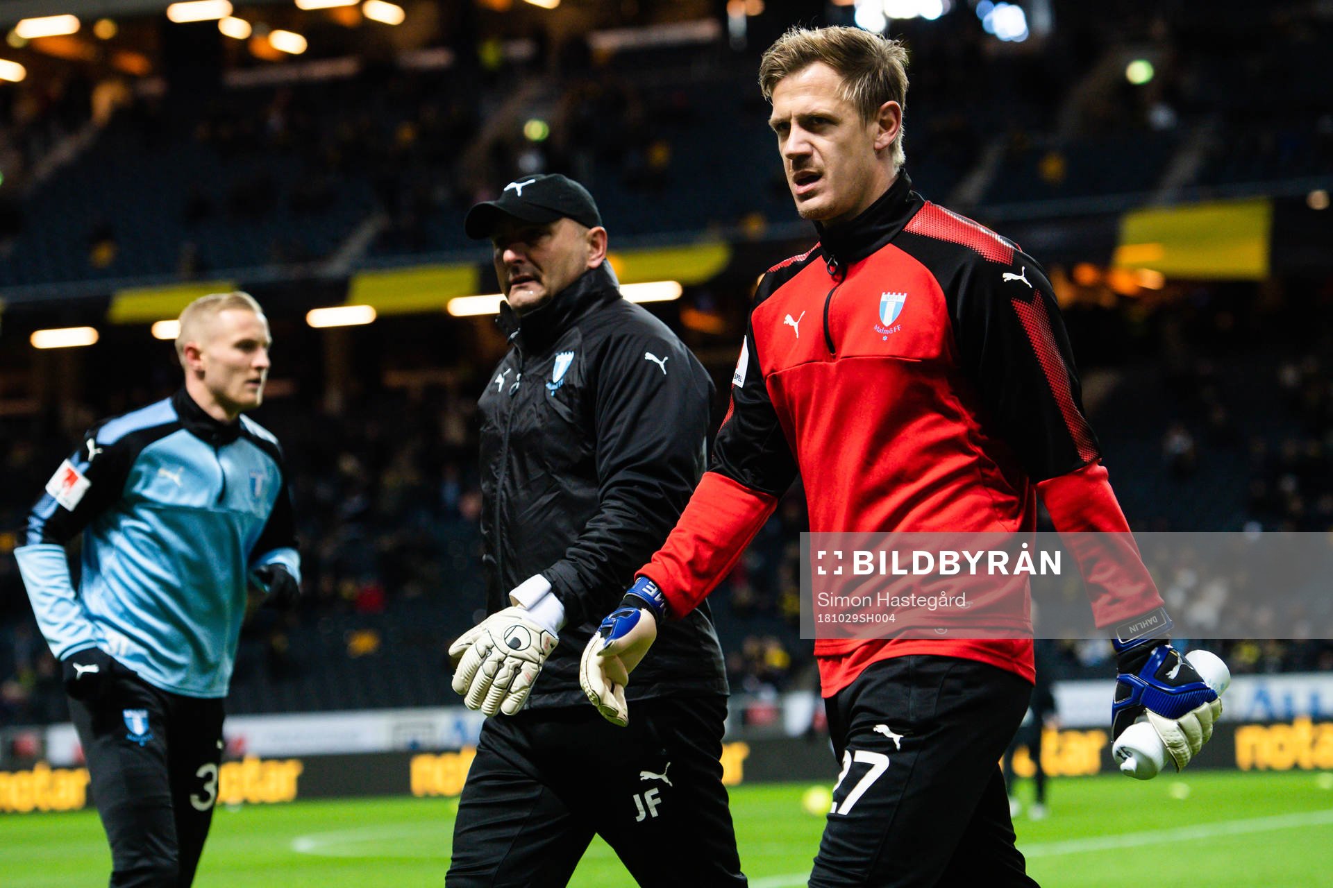 Malmö FFs målvakt Johan Dahlin
