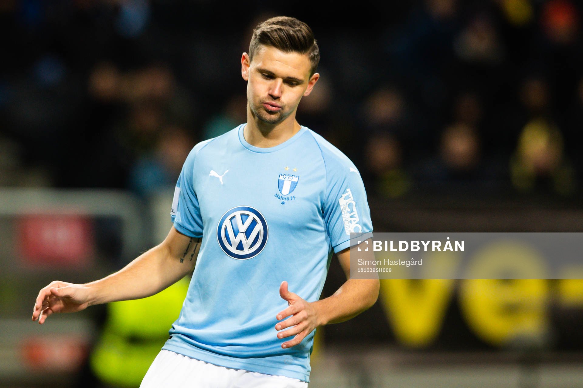 Malmö FFs Marcus Antonsson deppar