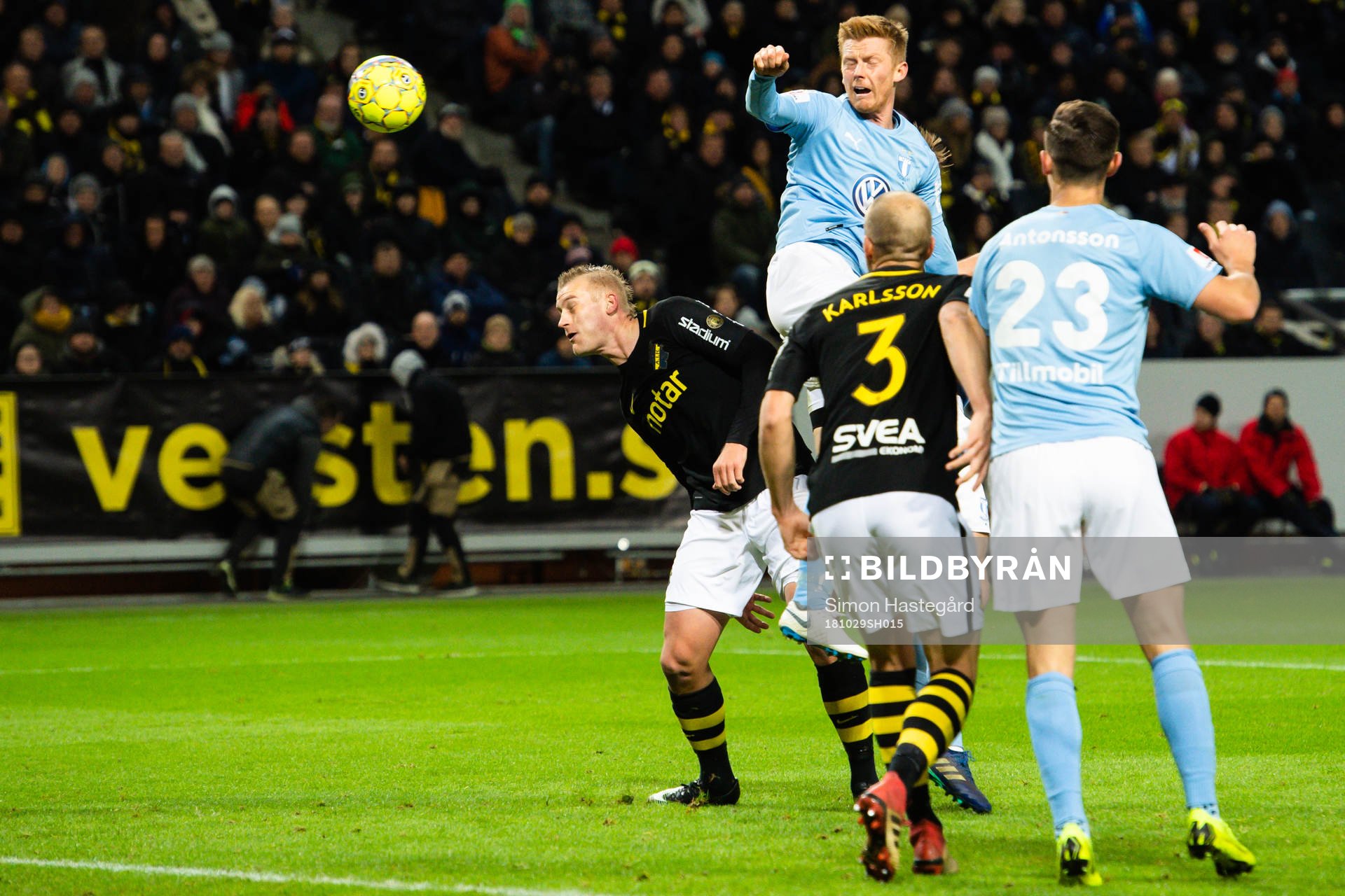 Malmö FFs Anders Christiansen med målchans