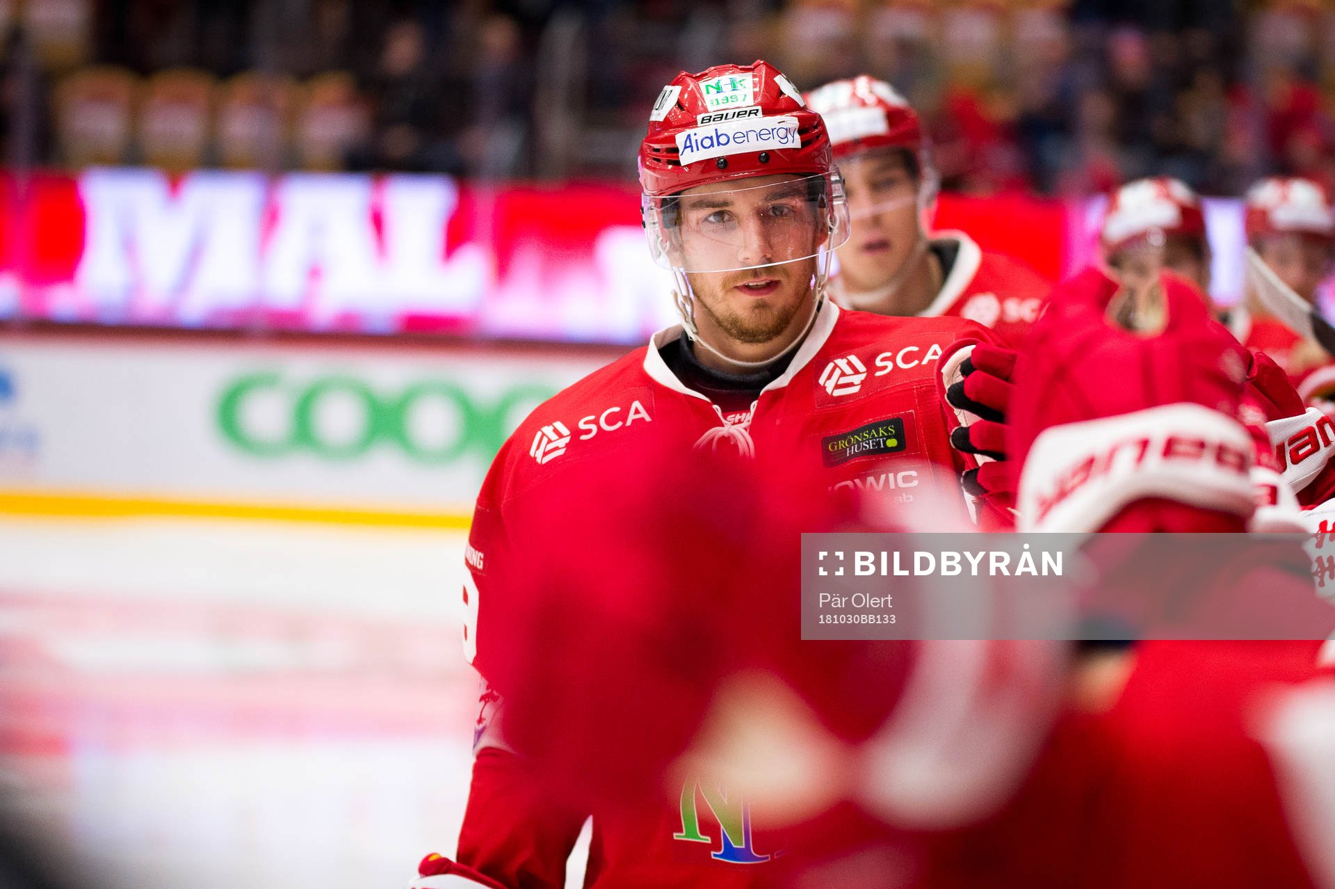 Timrås Sebastian Collberg jublar