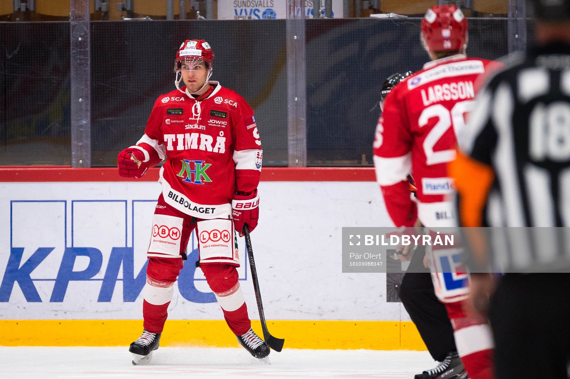 Timrås Rickard Palmberg jublar