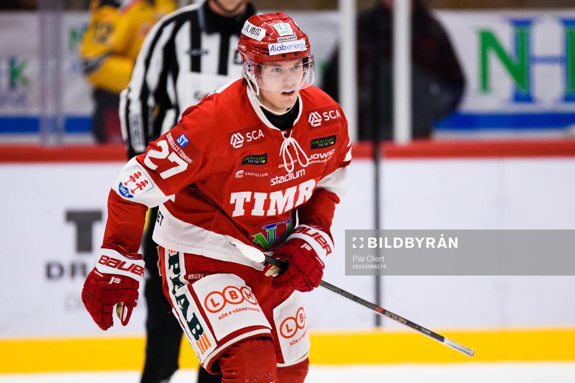 Timrås Johannes Kinnvall jublar