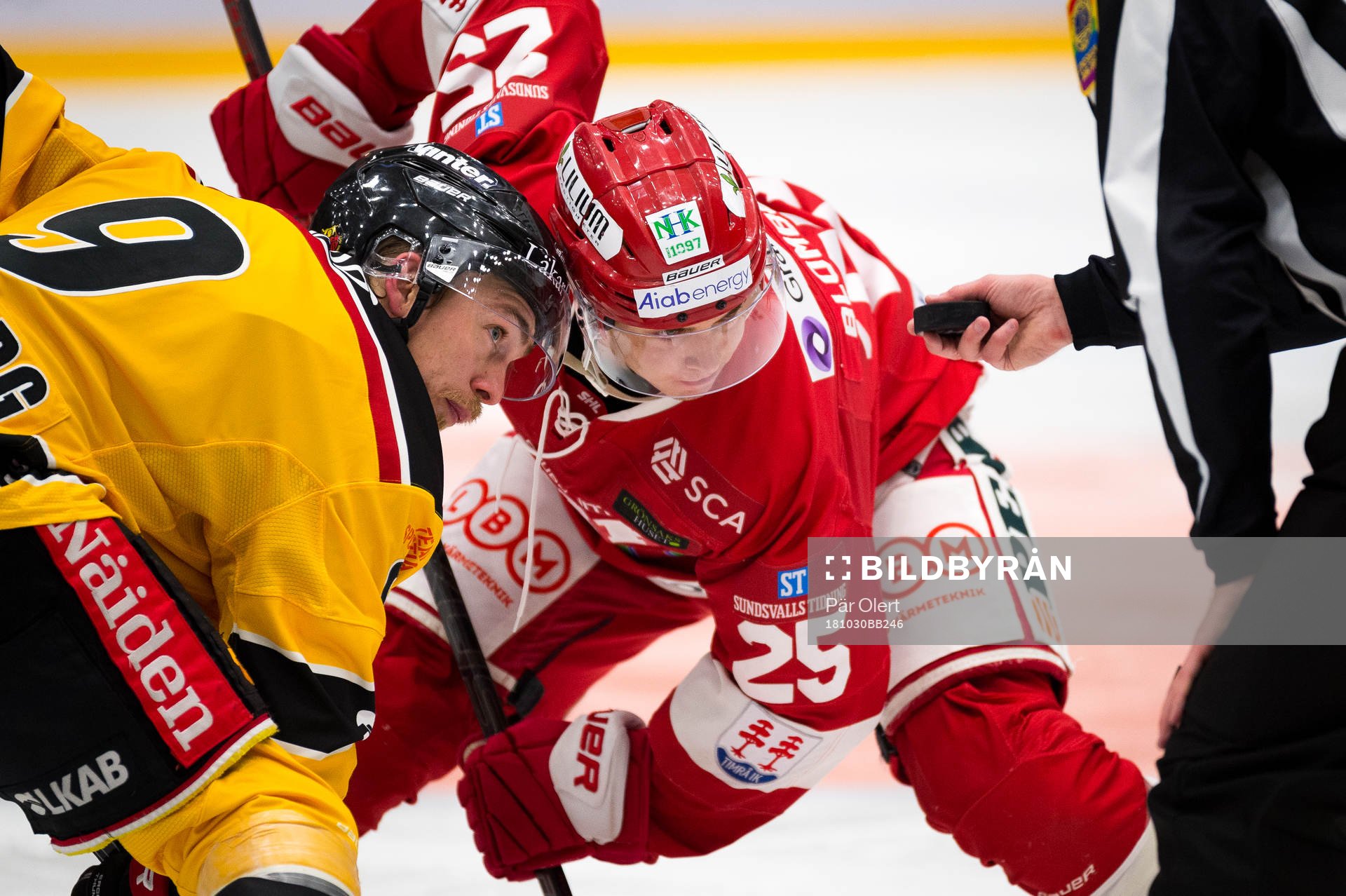 Luleås Johan Forsberg och Timrås Patrik Blomberg
