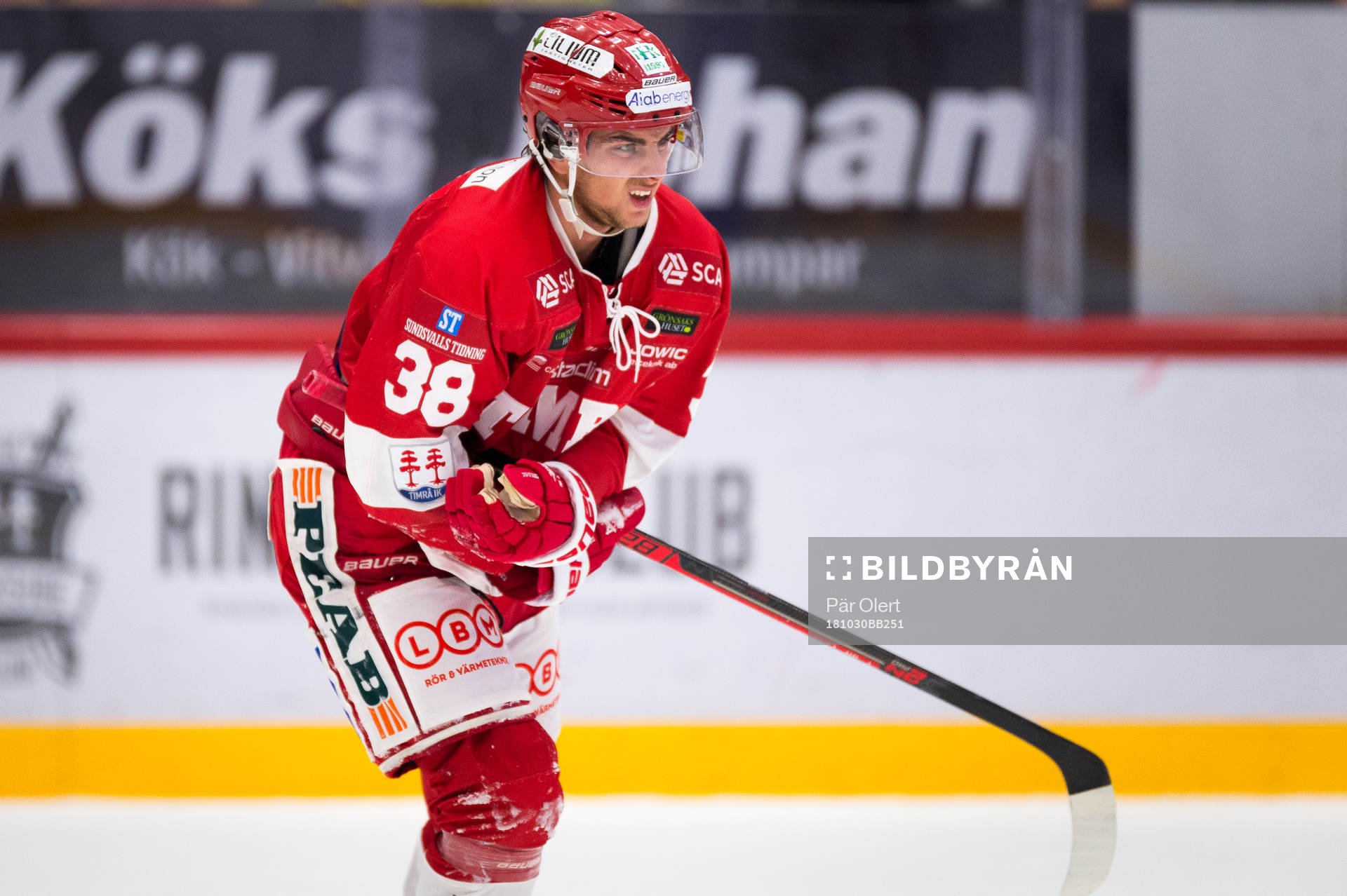 Timrås Jacob Olofsson har ont