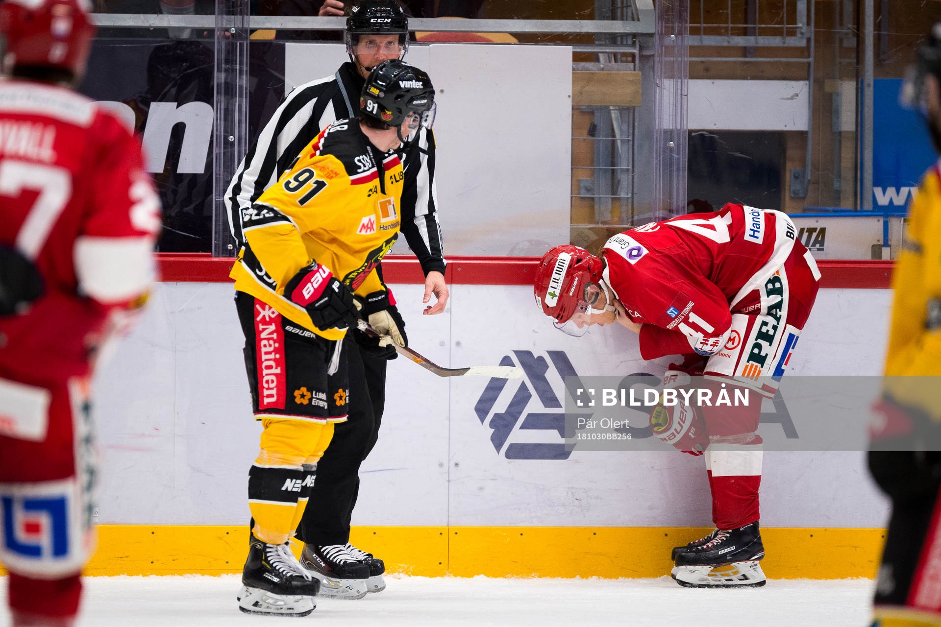 Luleås Austin Farley och Timrås Alexander Falk