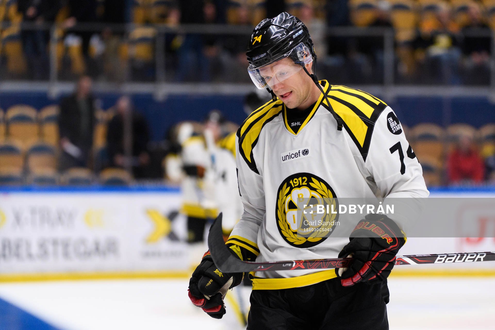 Brynäs Nicklas Danielsson deppar