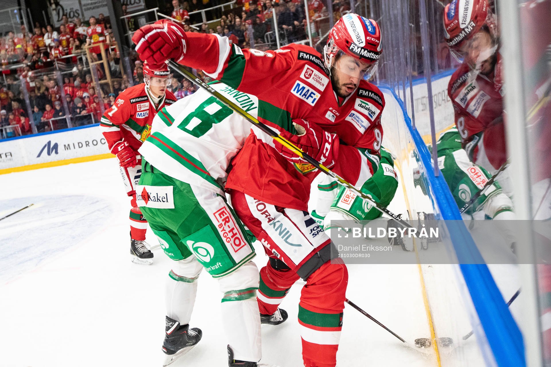Moras Niki Petti och Rögles Linus Sandin