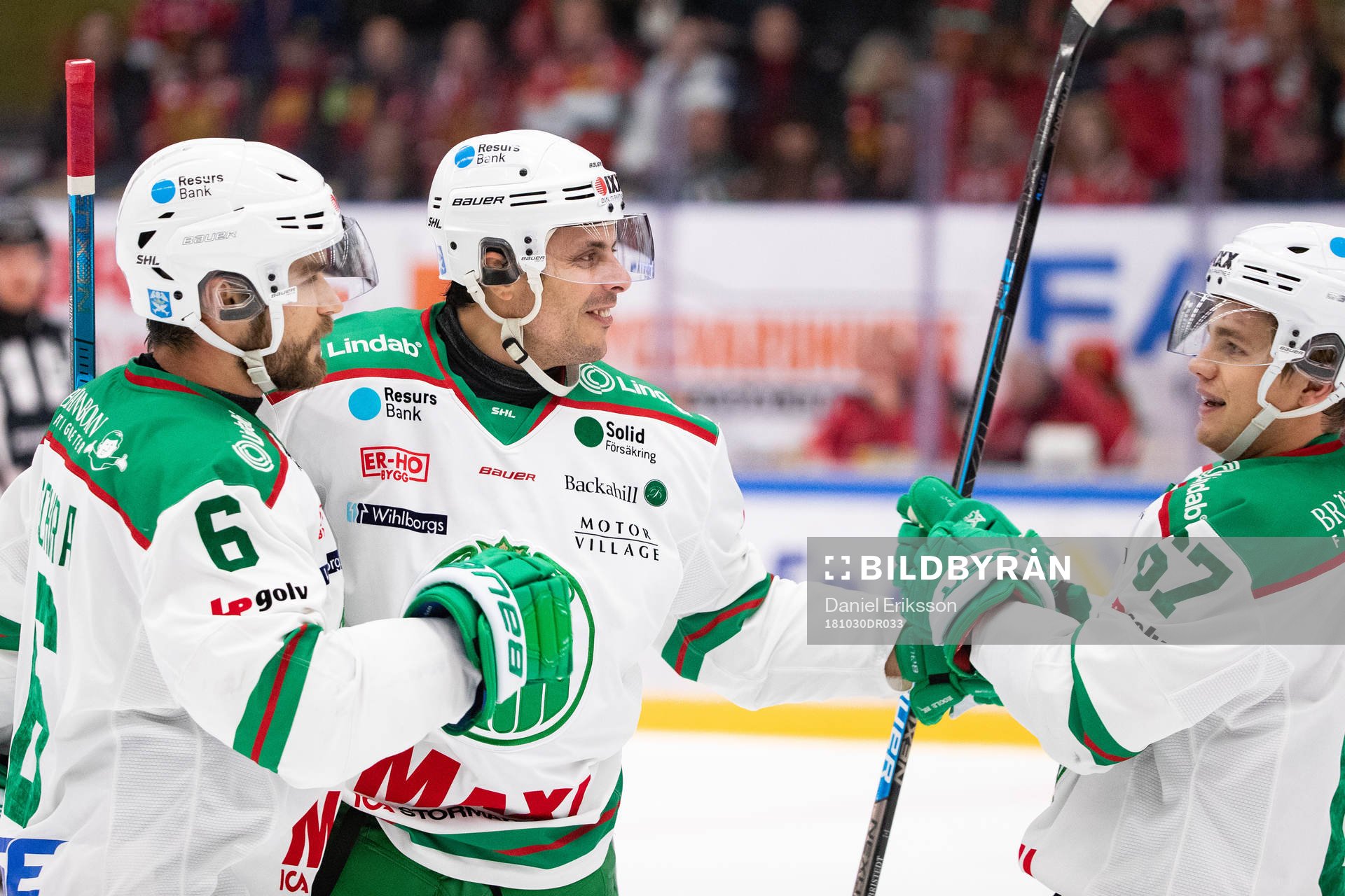 Rögles Leon Bristedt jublar