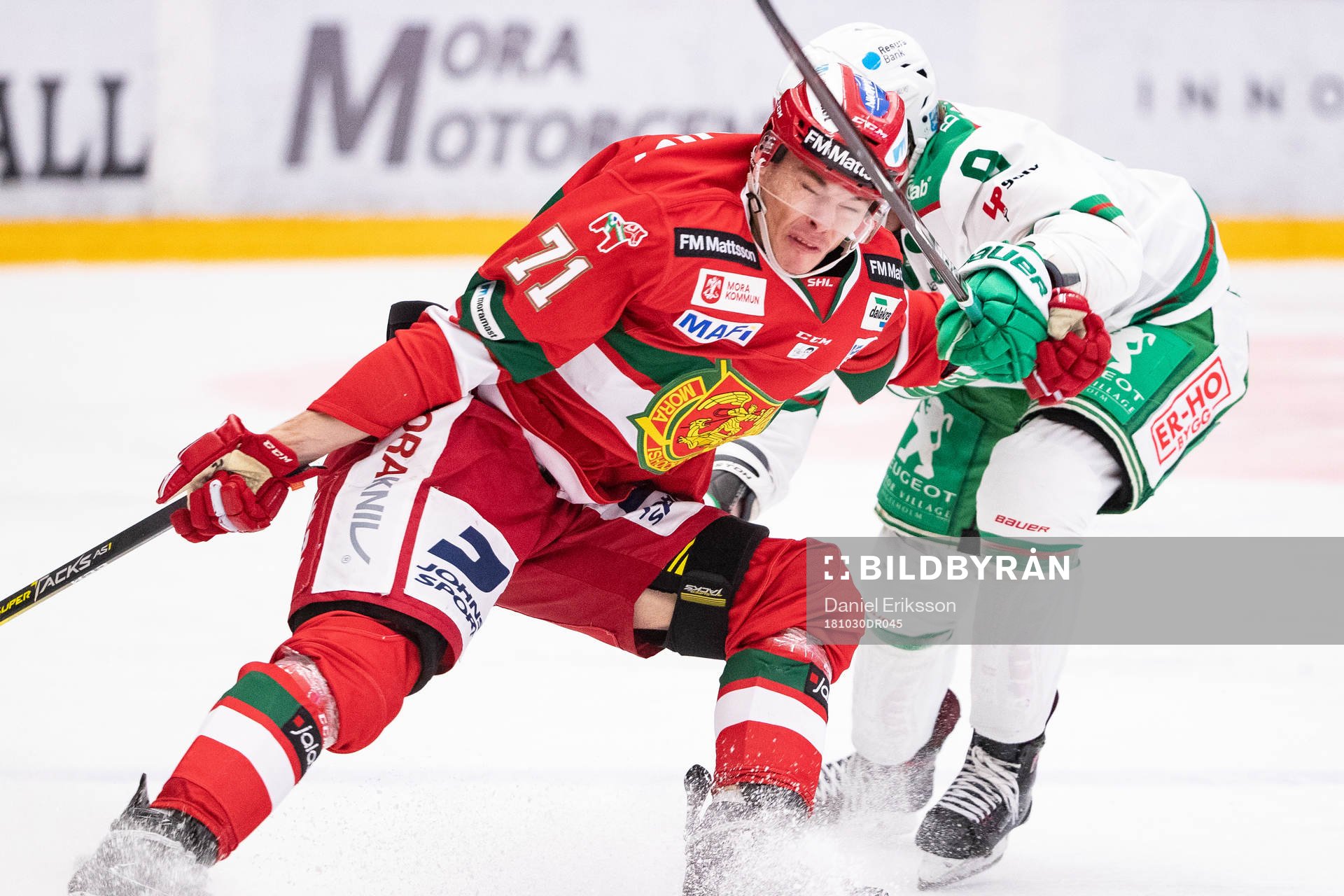 Moras Marek Daloga och Rögles Linus Sandin