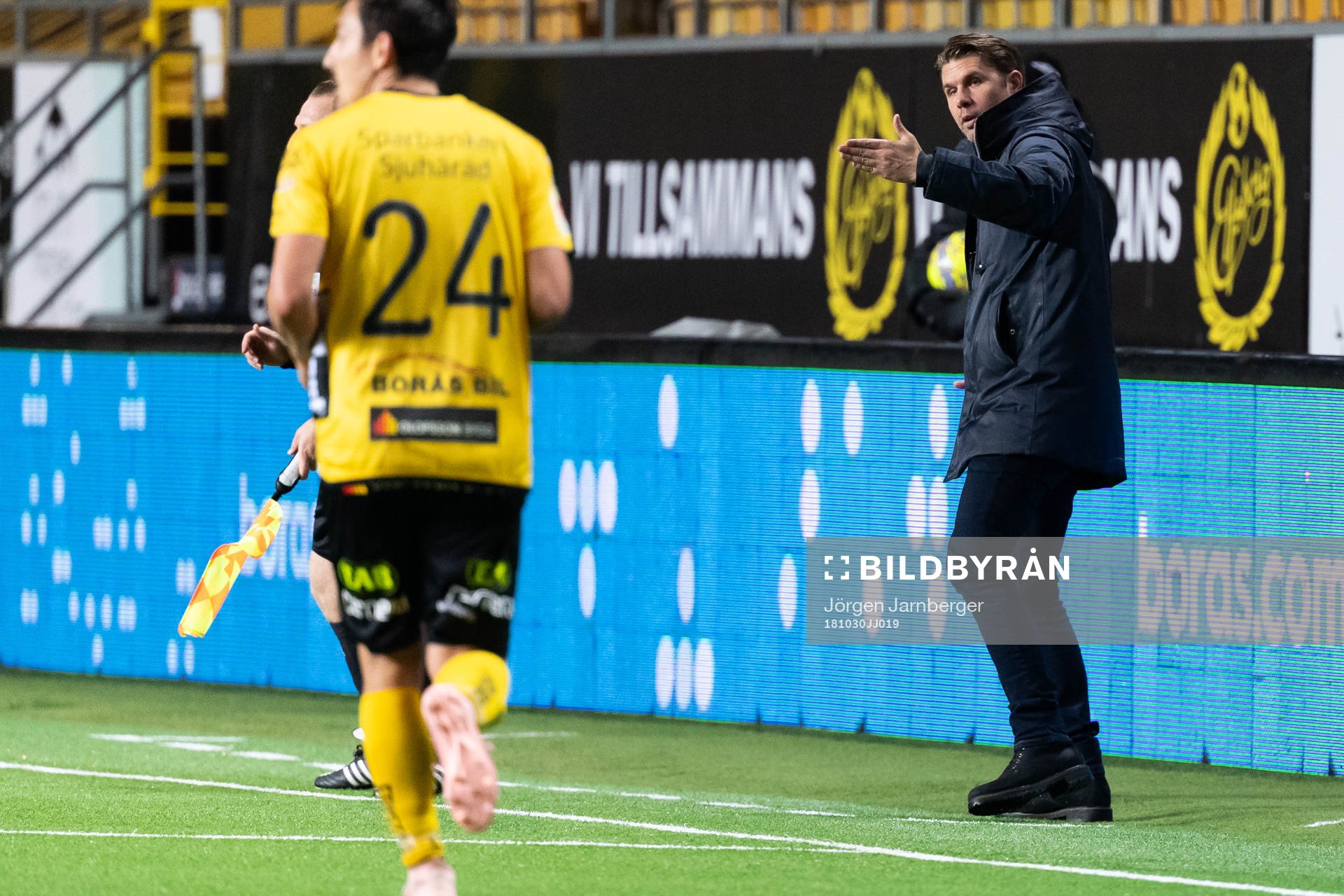 Dalkurds tränare Johan Sandahl