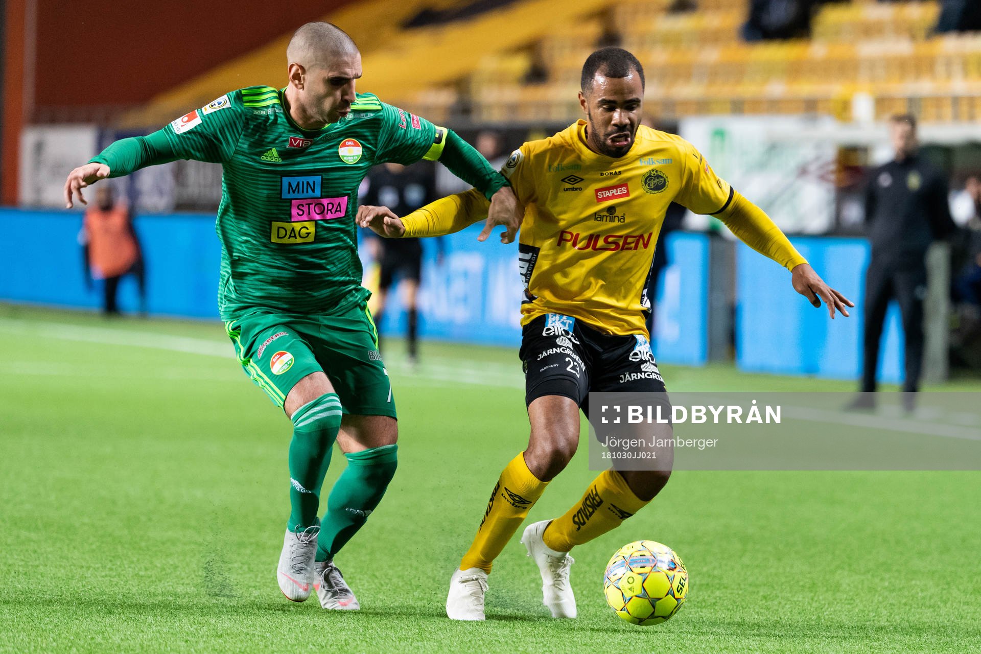 Elfsborgs Alex Dyer och Dalkurds Rawez Lawan