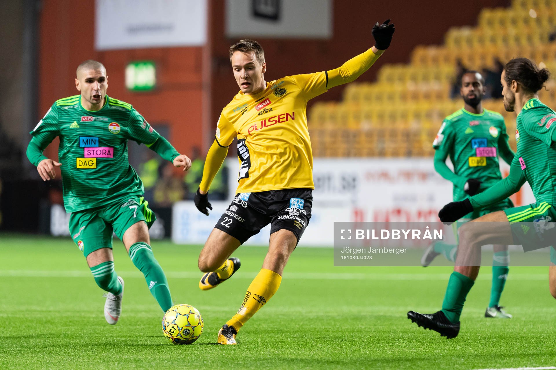 Elfsborgs Viktor Prodell och Dalkurds Rawez Lawan