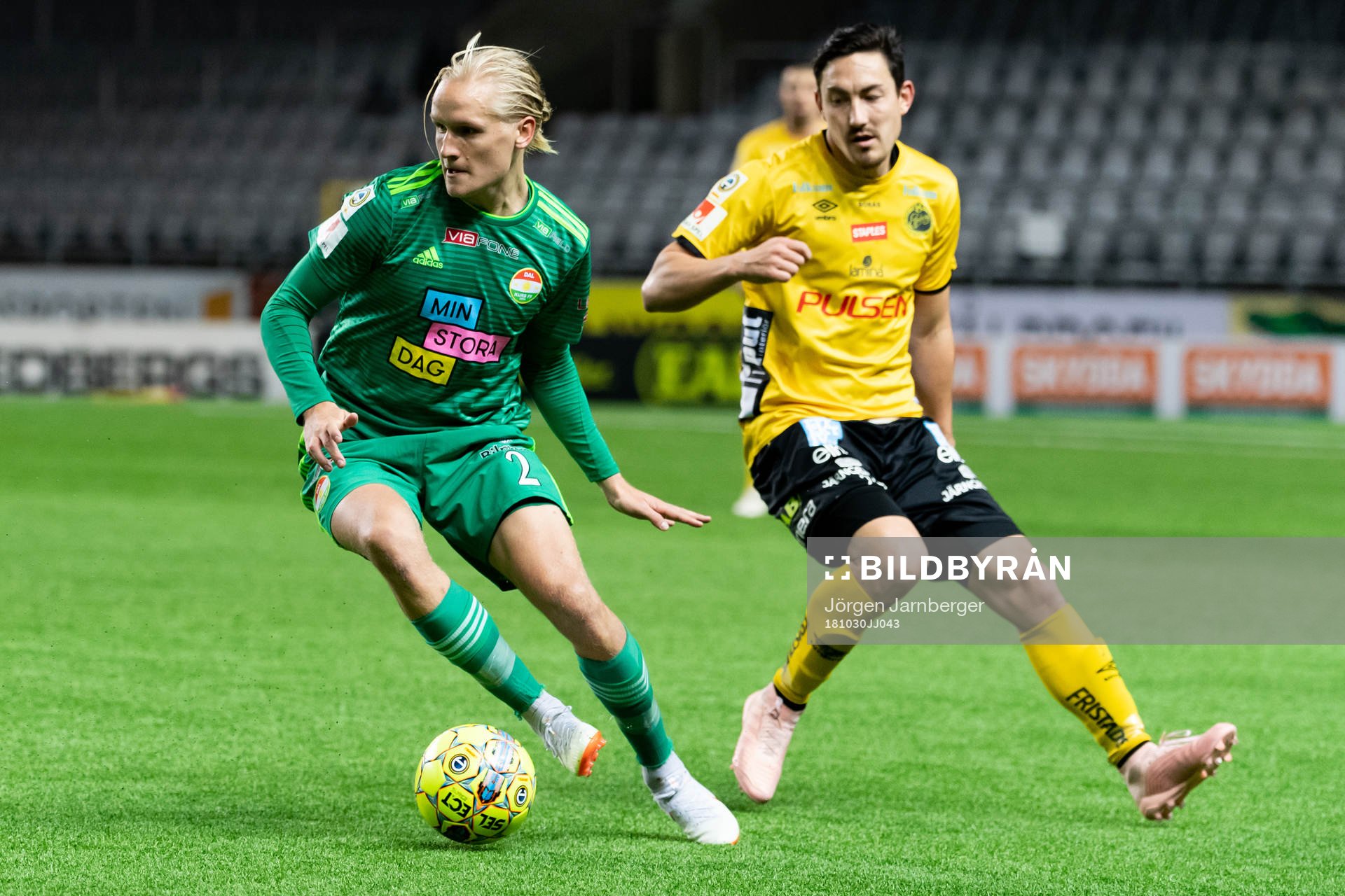 Dalkurds Henrik Löfkvist och Elfsborgs Stefan Ishizaki
