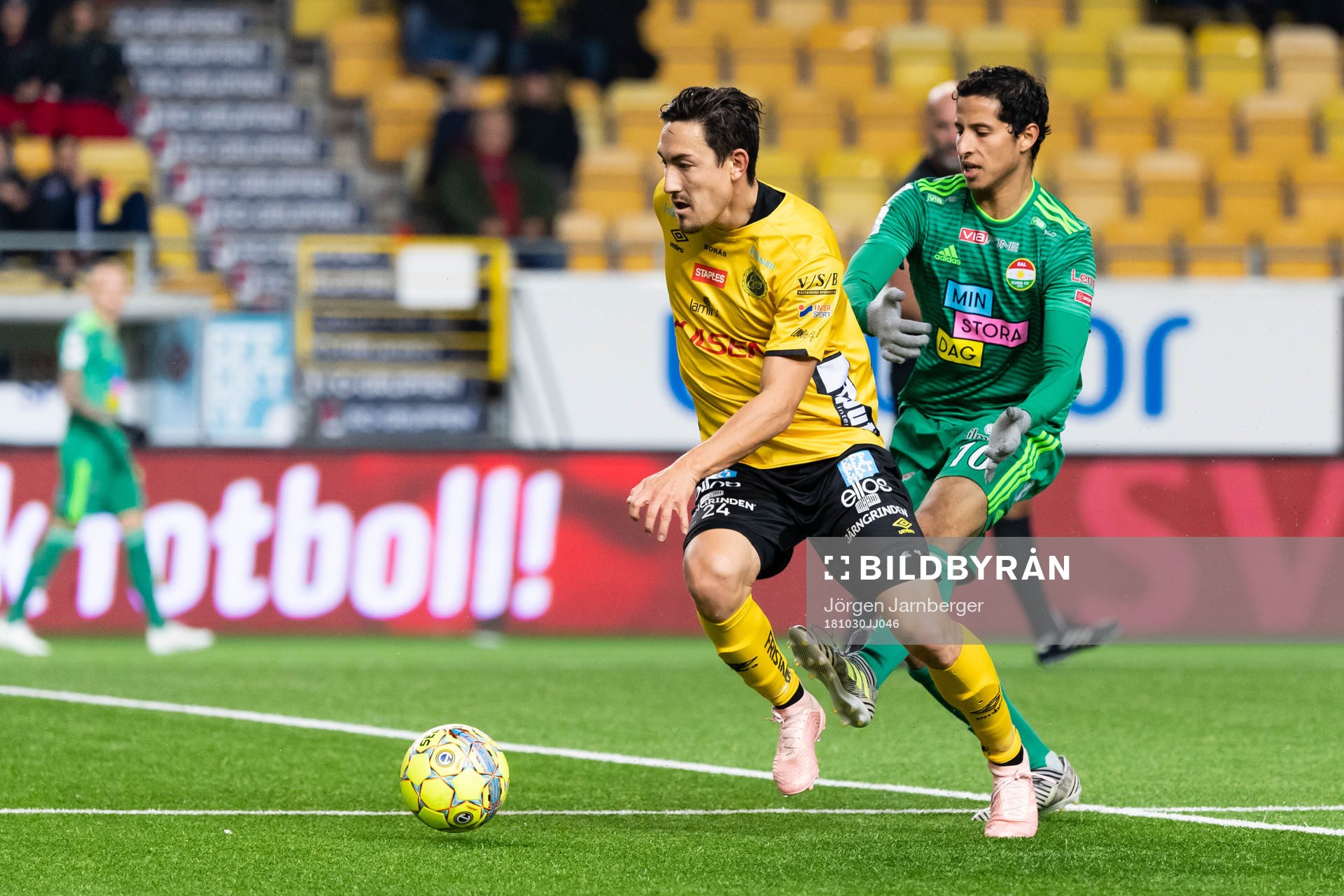 Elfsborgs Stefan Ishizaki och Dalkurds Ahmad Awad
