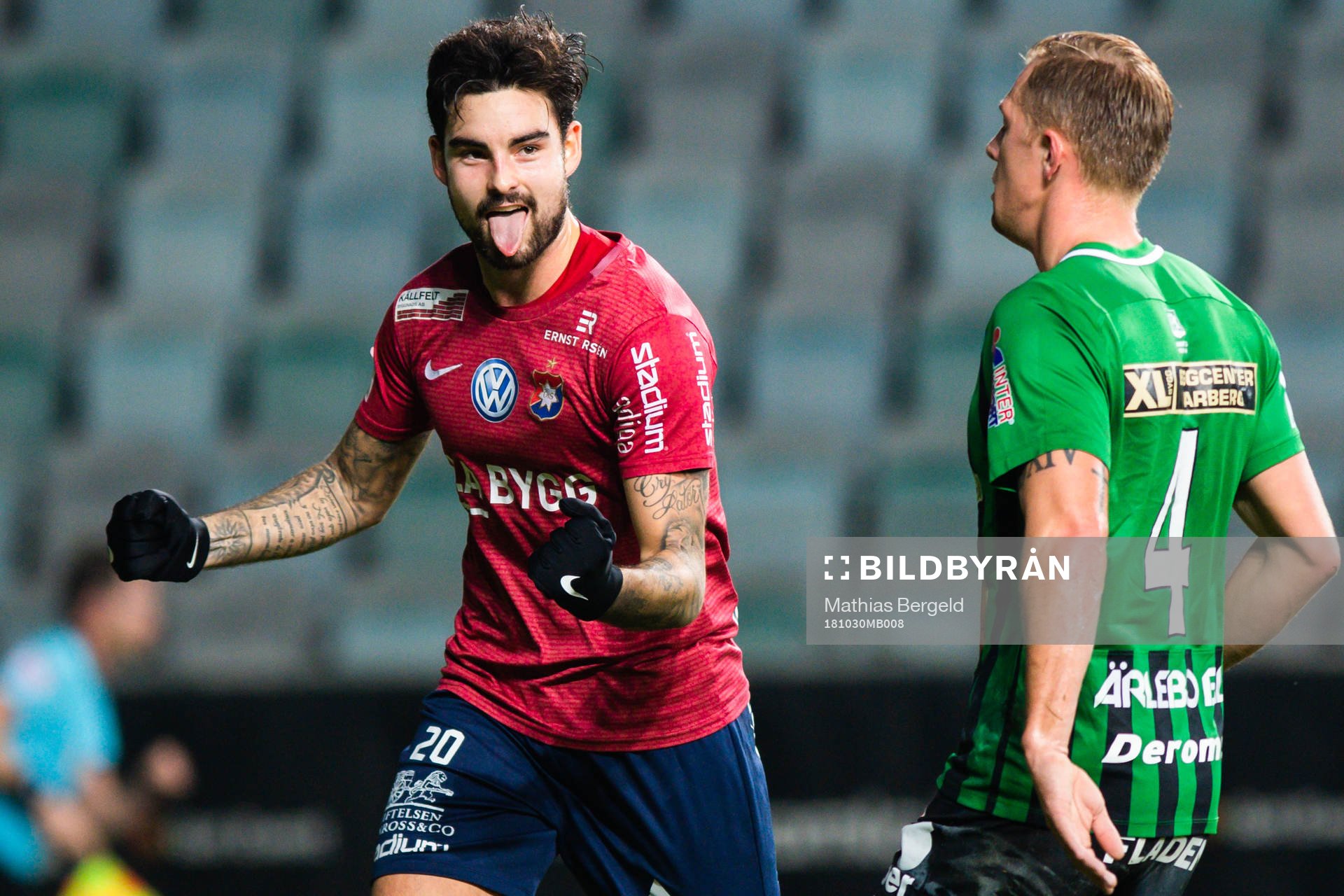 Örgrytes Diego Montiel jublar