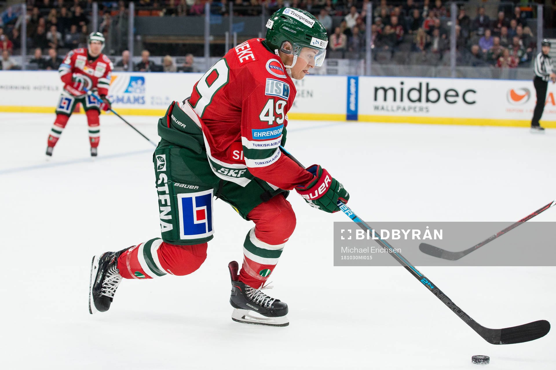 Frölundas Rhett Rakhshani