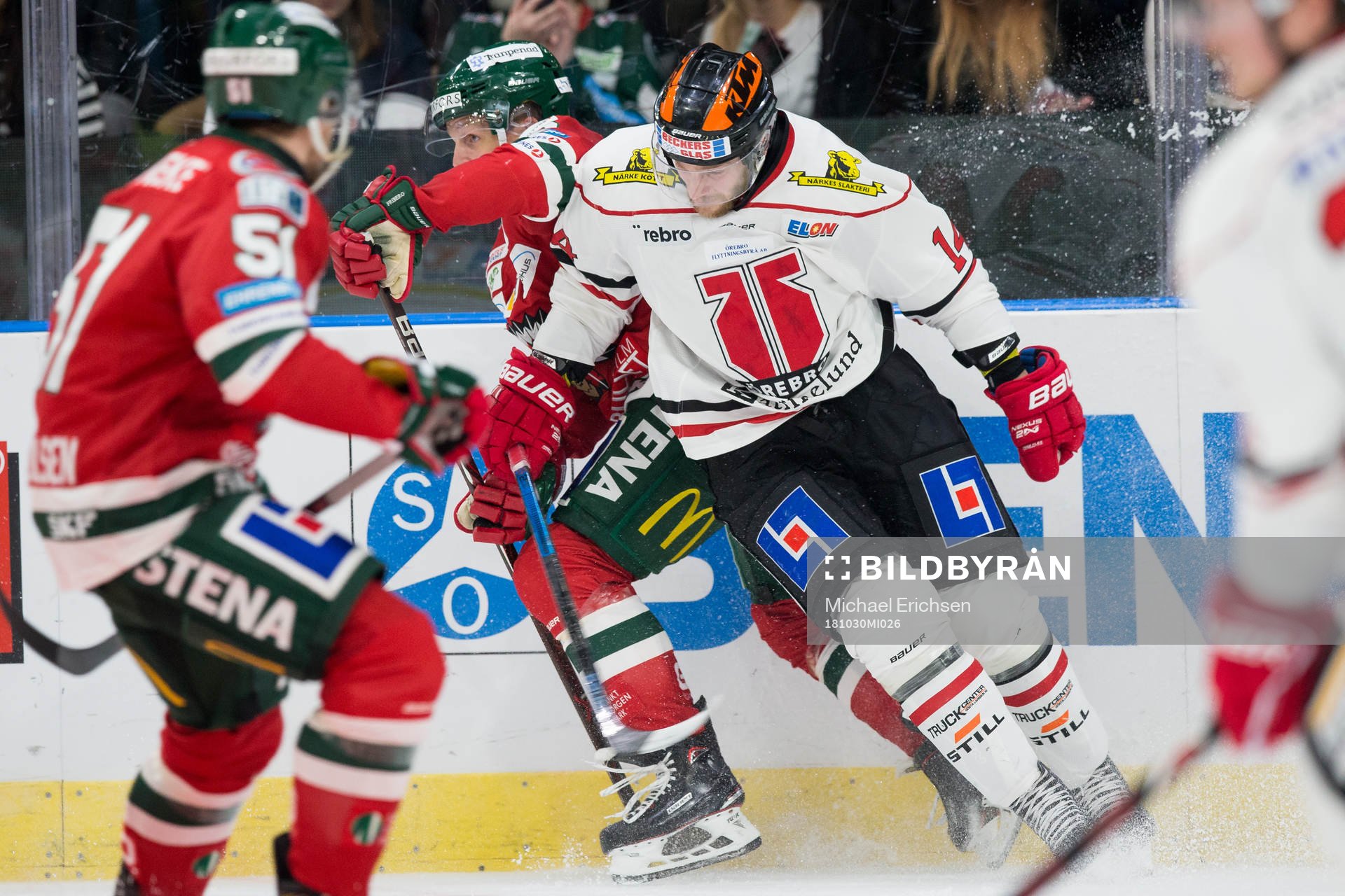 Frölundas Max Friberg och Örebros Tom Wandell