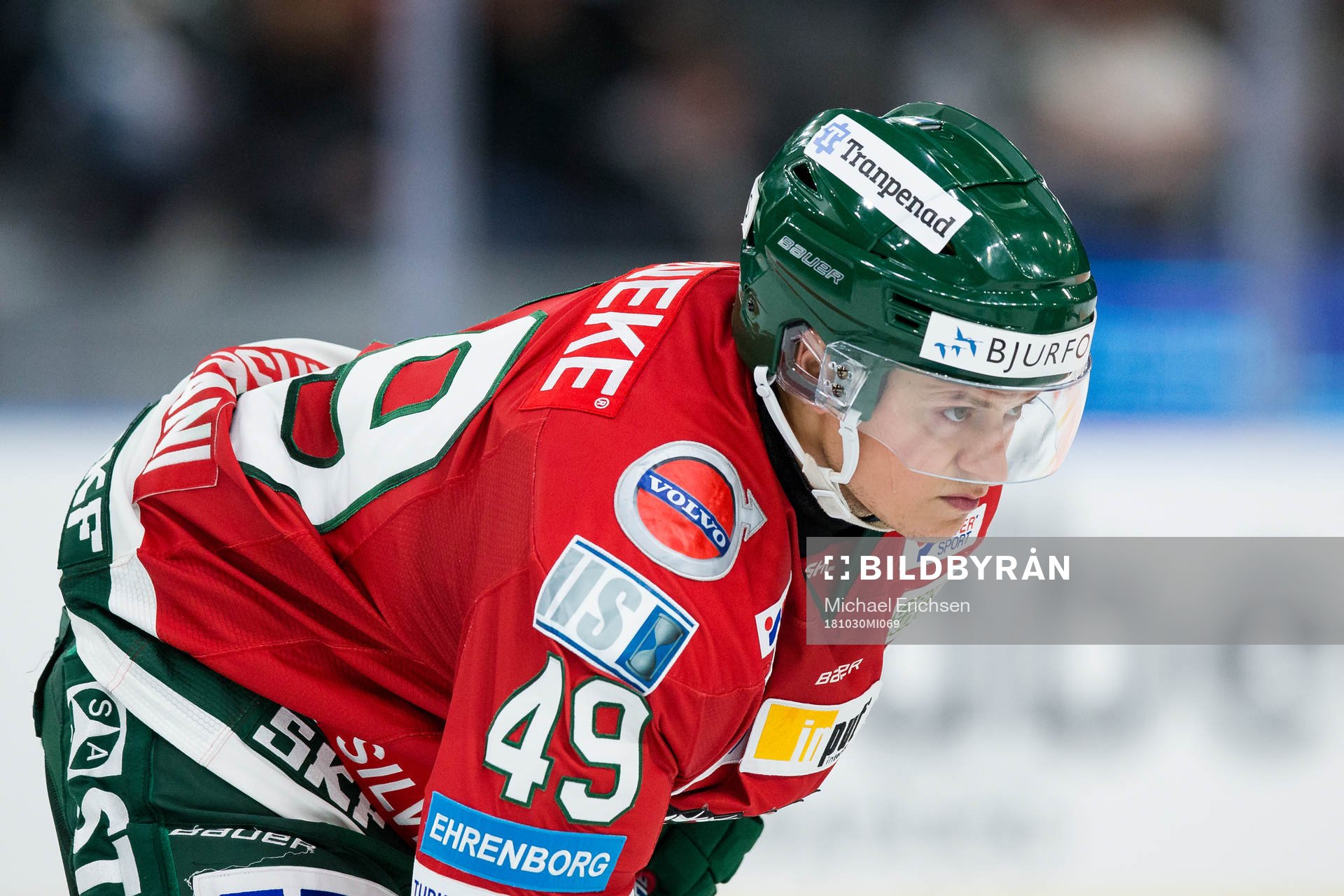 Frölundas Rhett Rakhshani