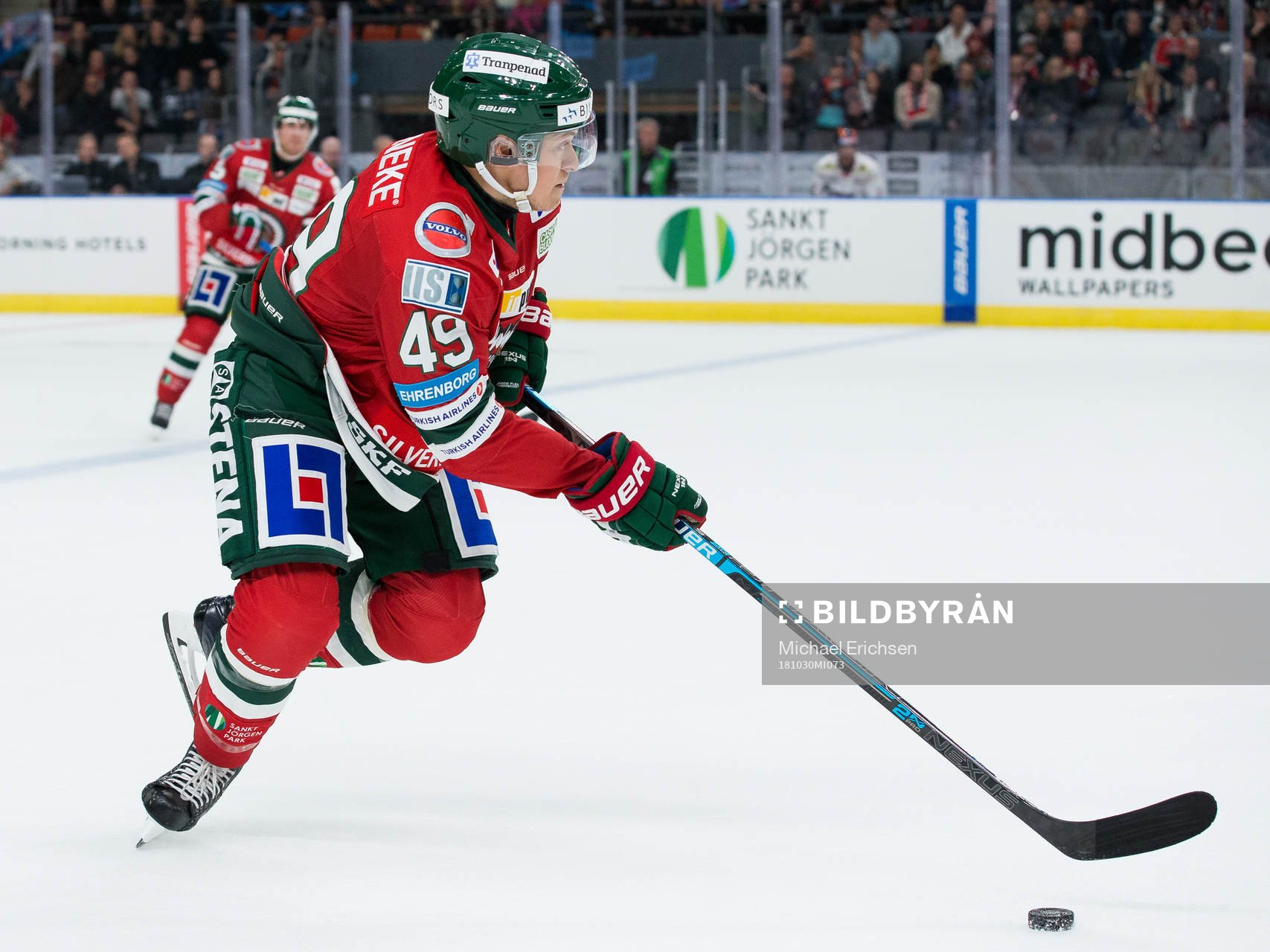 Frölundas Rhett Rakhshani