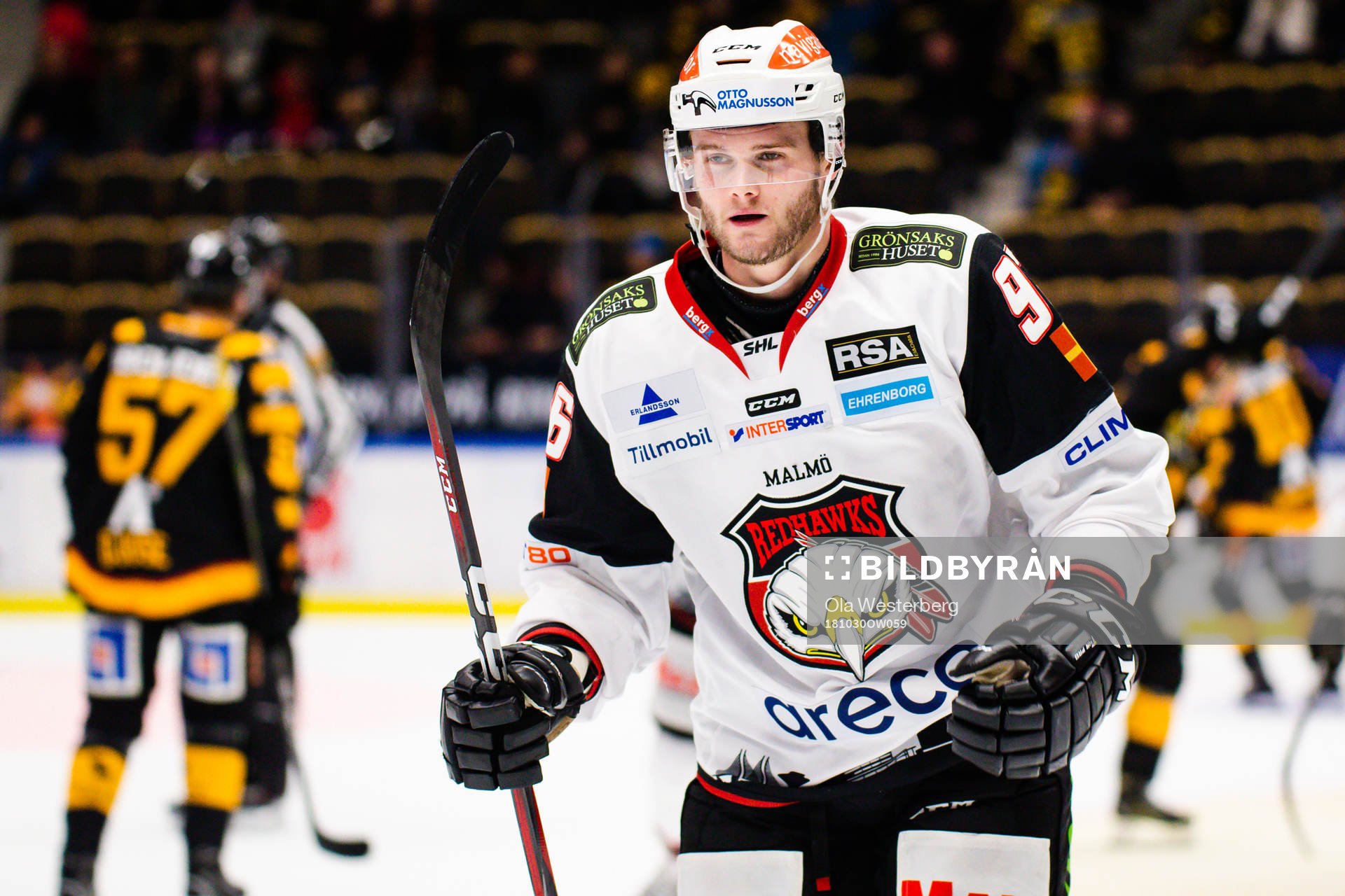 Malmö Redhawks Kim Rosdahl jublar